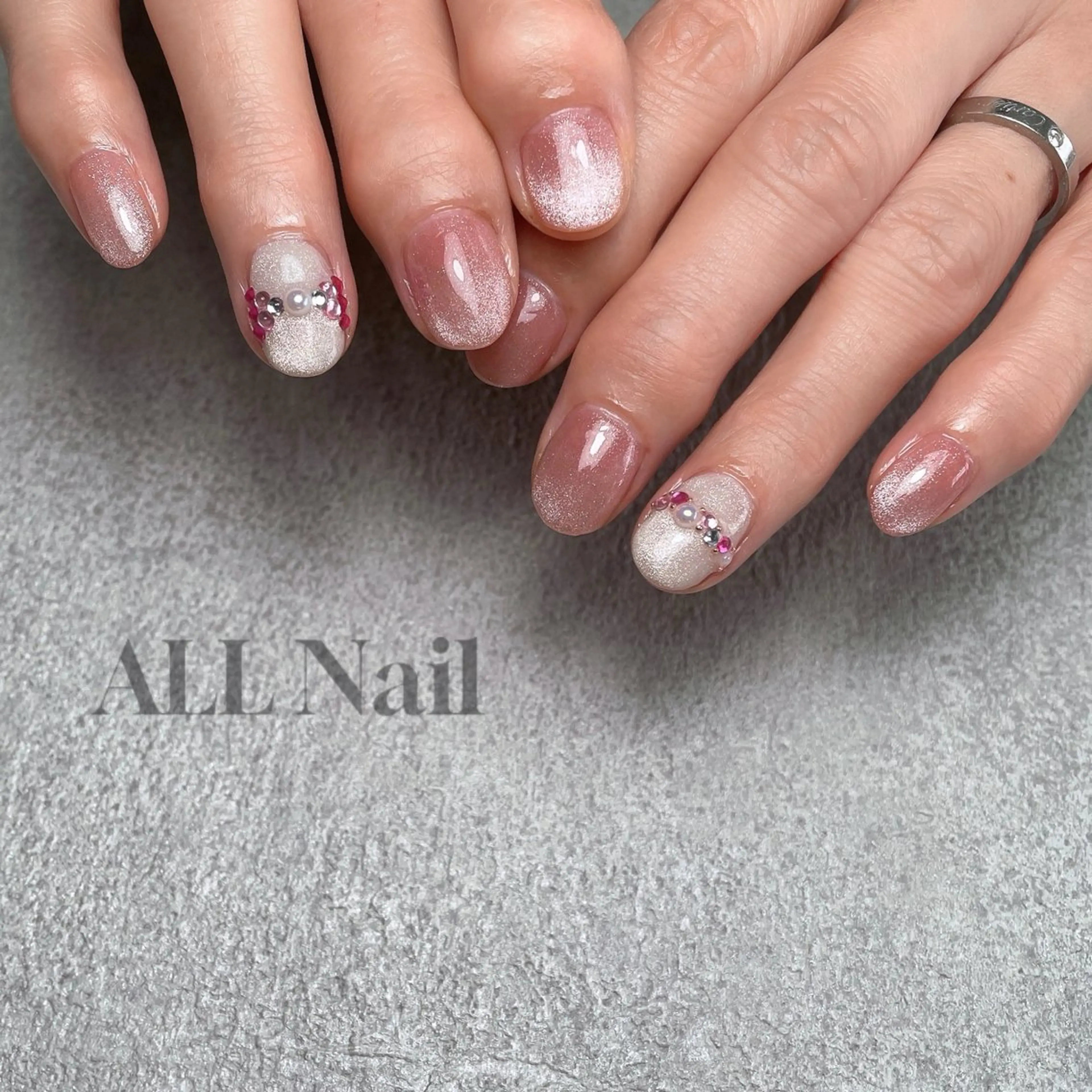 ネイル マグネットネイル シンプルネイル ALL Nail &whiteningのその他イメージ