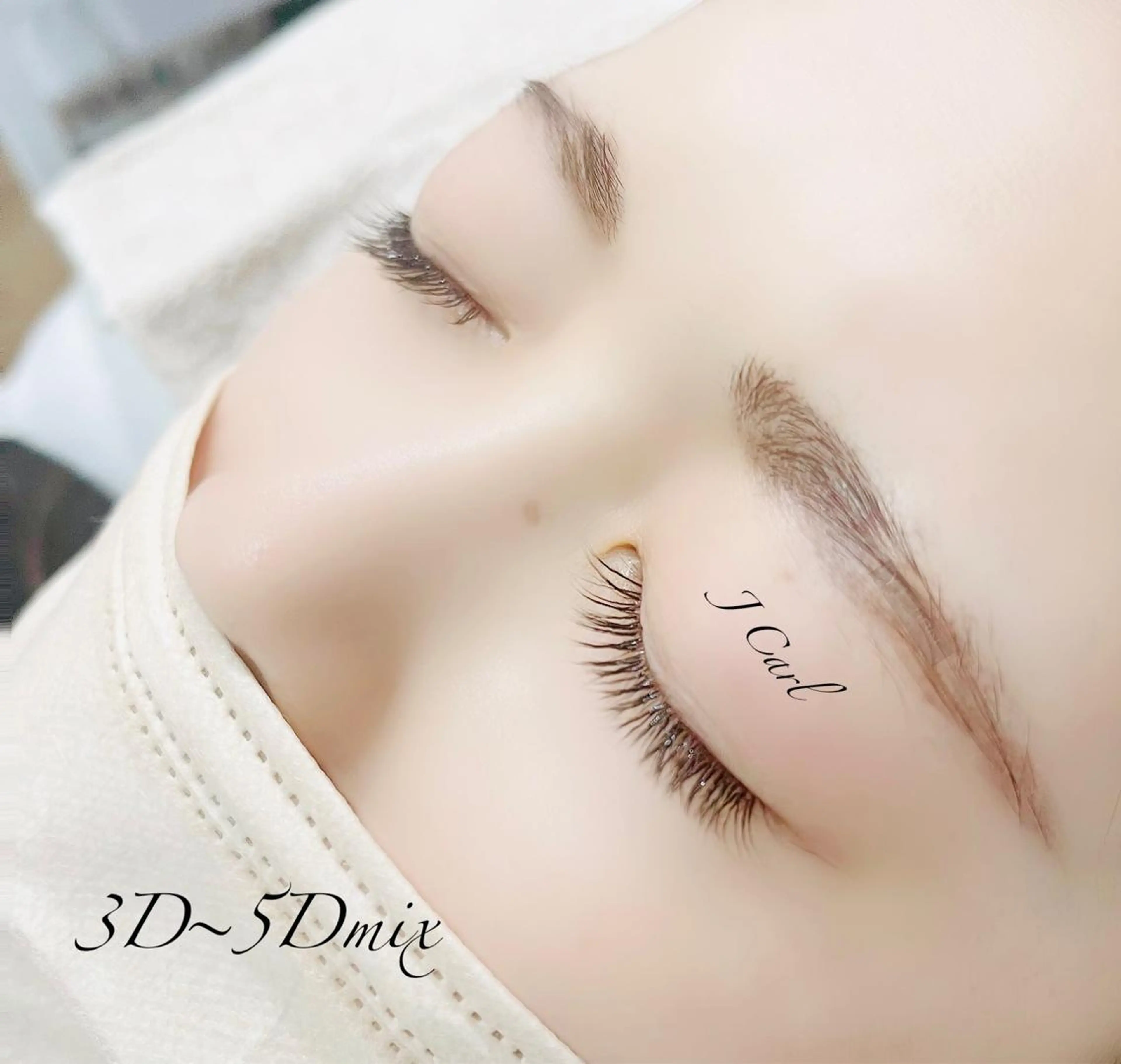 マツエク・マツパ ケラチンラッシュリフト バインドロック 束感まつ毛 Cカール キュート マツエク eyelash presh yukaのマツエク・マツパデザイン