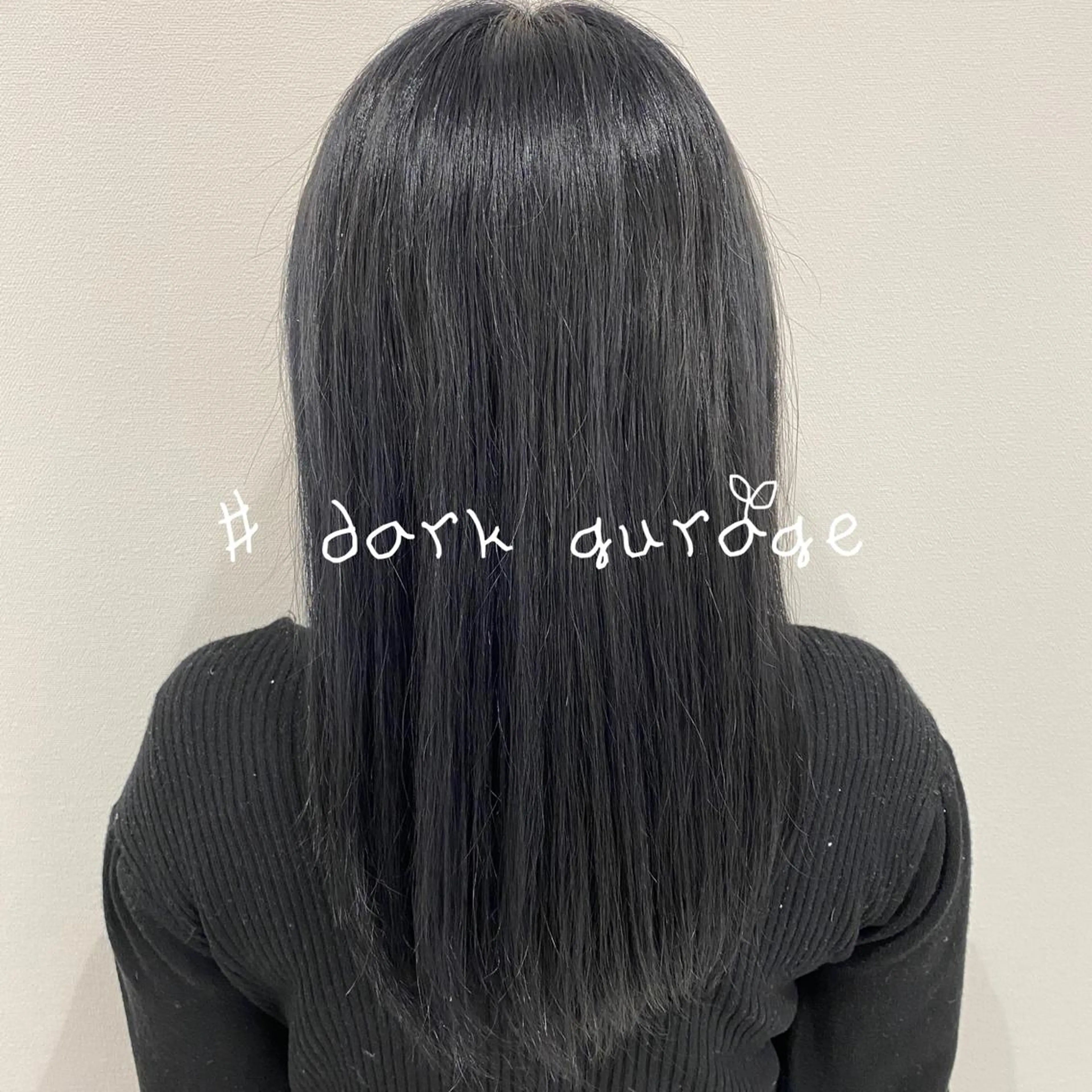 カラー ヘアアレンジ 詩 奈のヘアスタイル