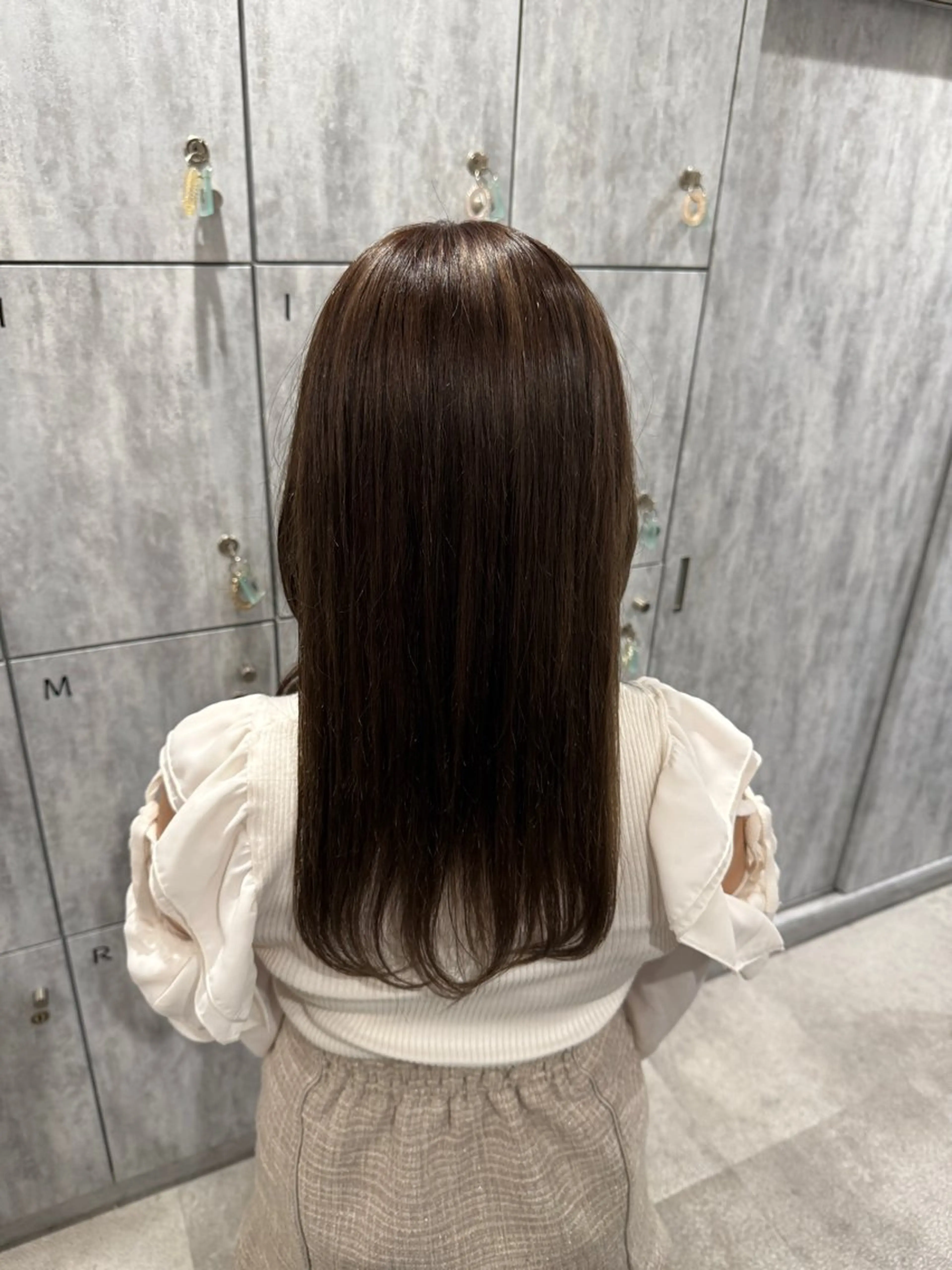 セミロング カラー 木村紅都 /透明感艶カラーのヘアスタイル