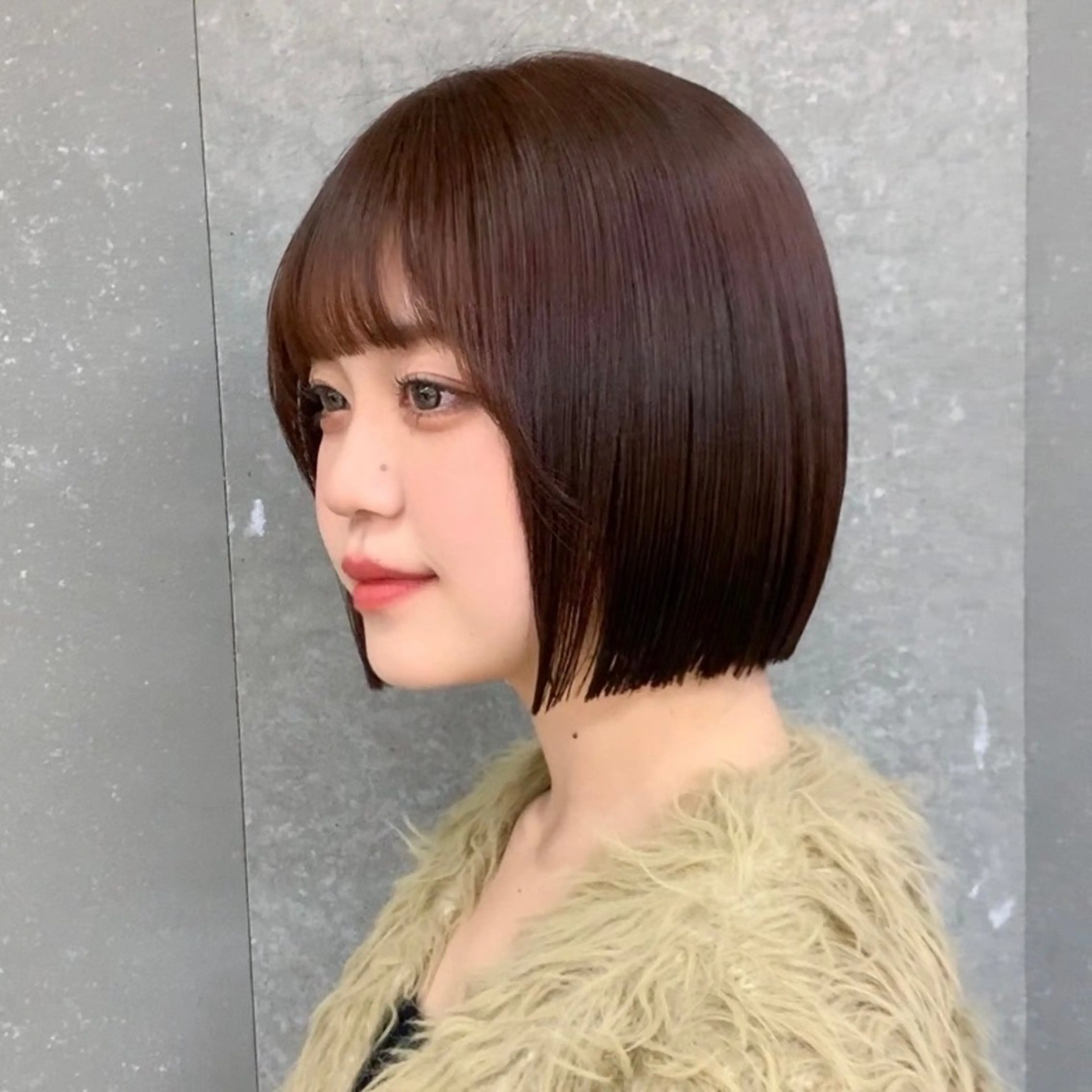 【🌈顔周りのお気軽メンテ🌈】前髪縮毛＋前髪顔周りカット+シャンプーブローの写真