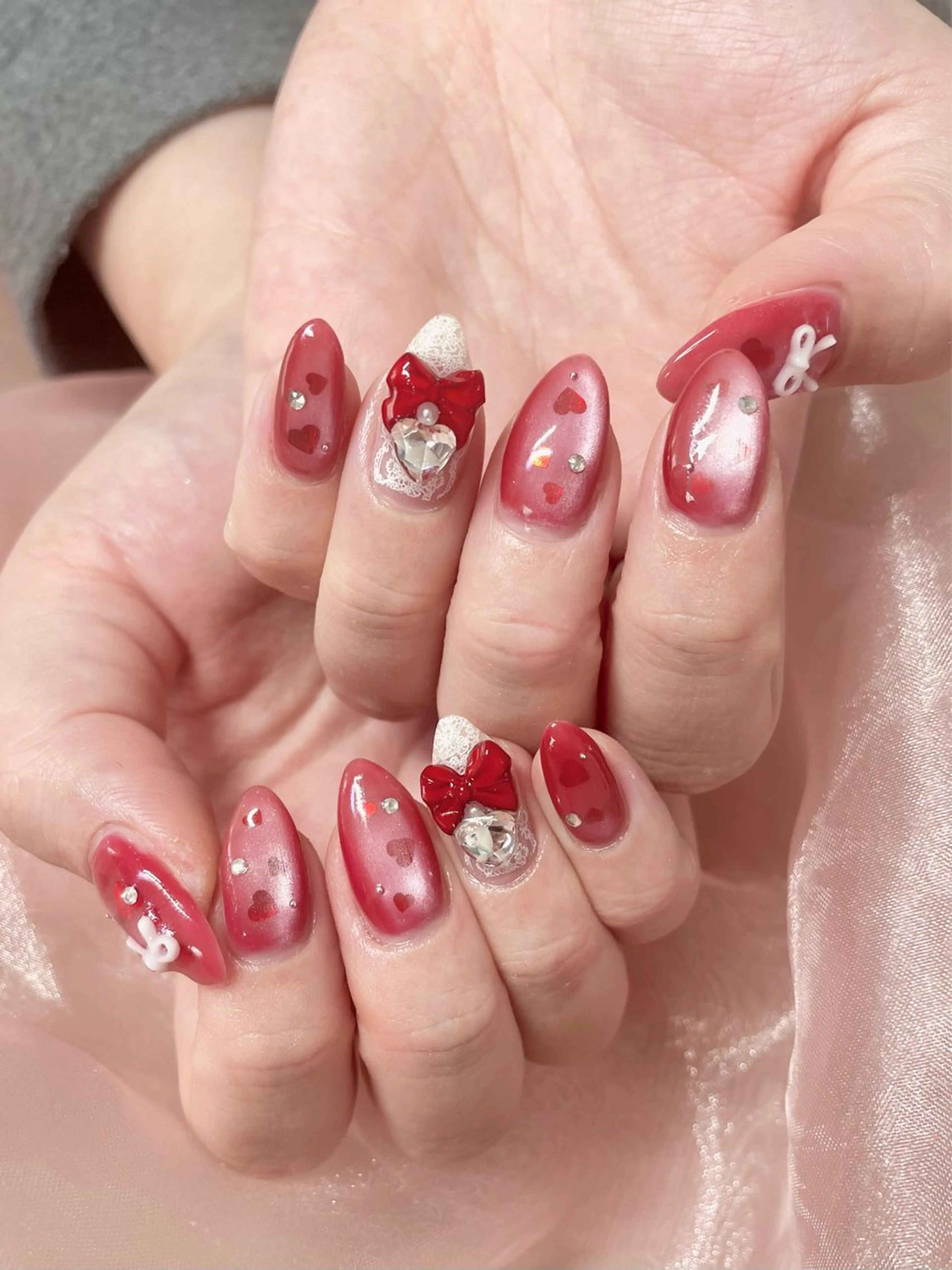 ネイル 長さ出し ハンドネイル RUMI nailのネイルデザイン