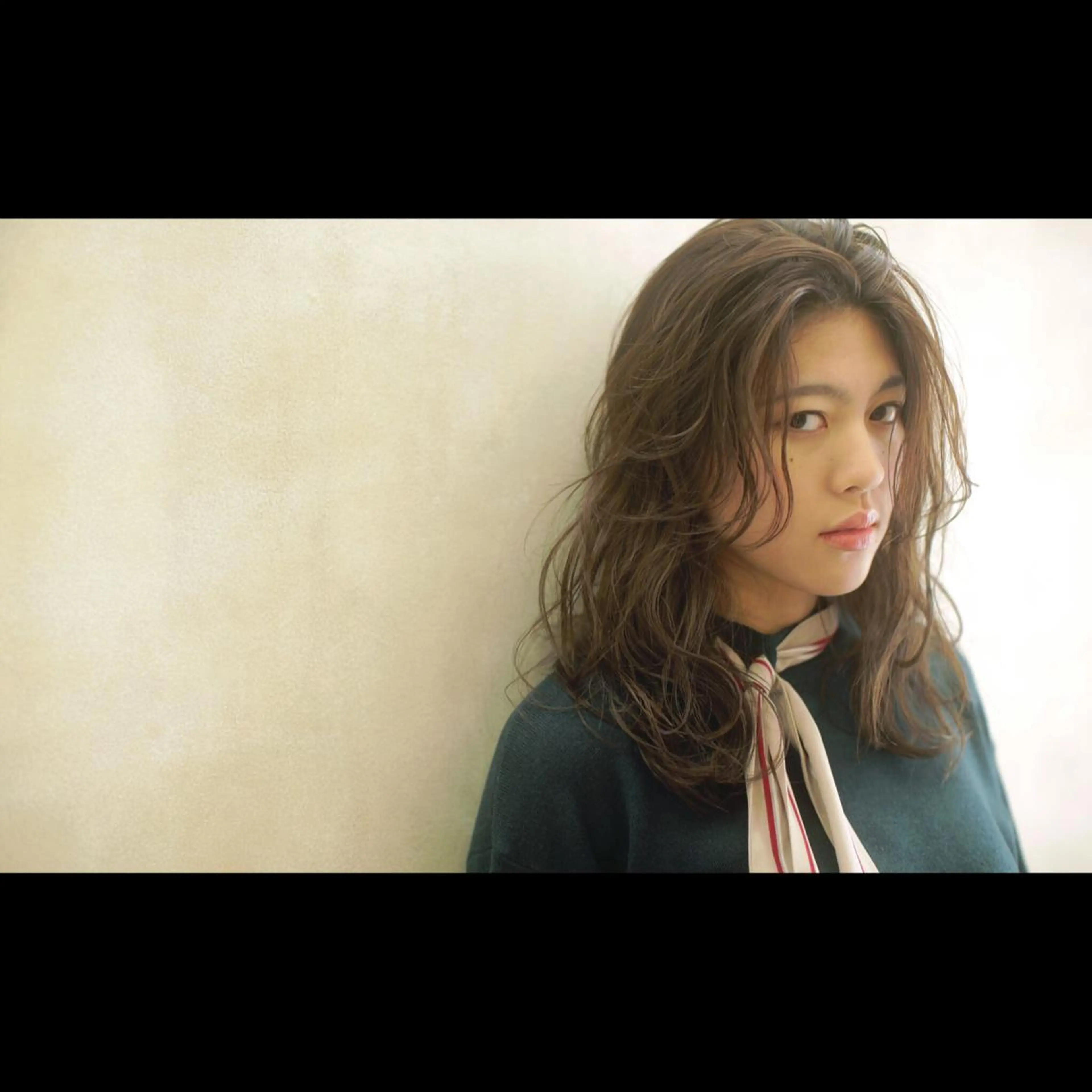 セミロング パーマ カット パーマ トリートメント 心斎橋 美髪職人　近江のヘアスタイル