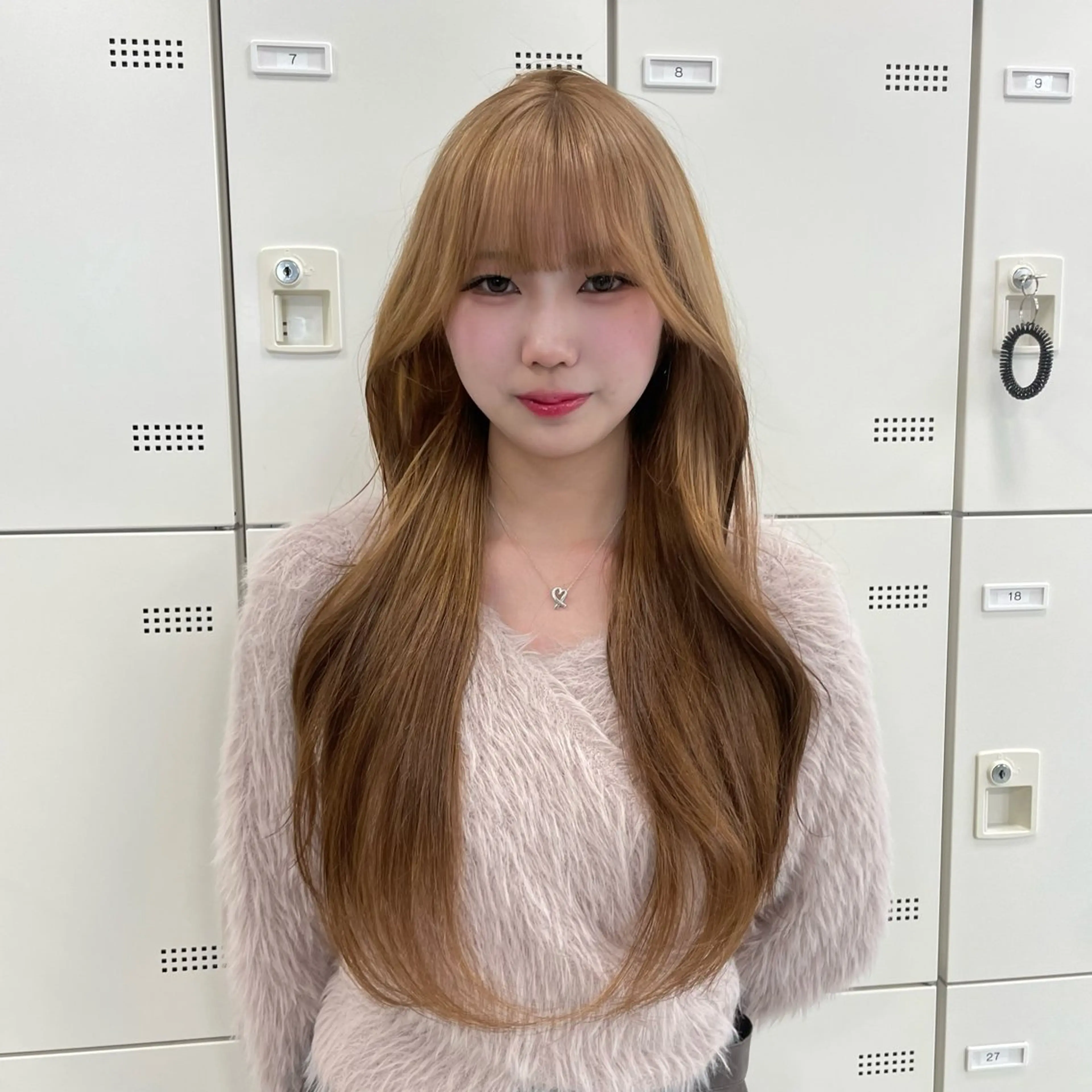 カラー ヘアカラー トリートメント ヘアセット 抜け感hair Mayu/ブリーチのヘアスタイル