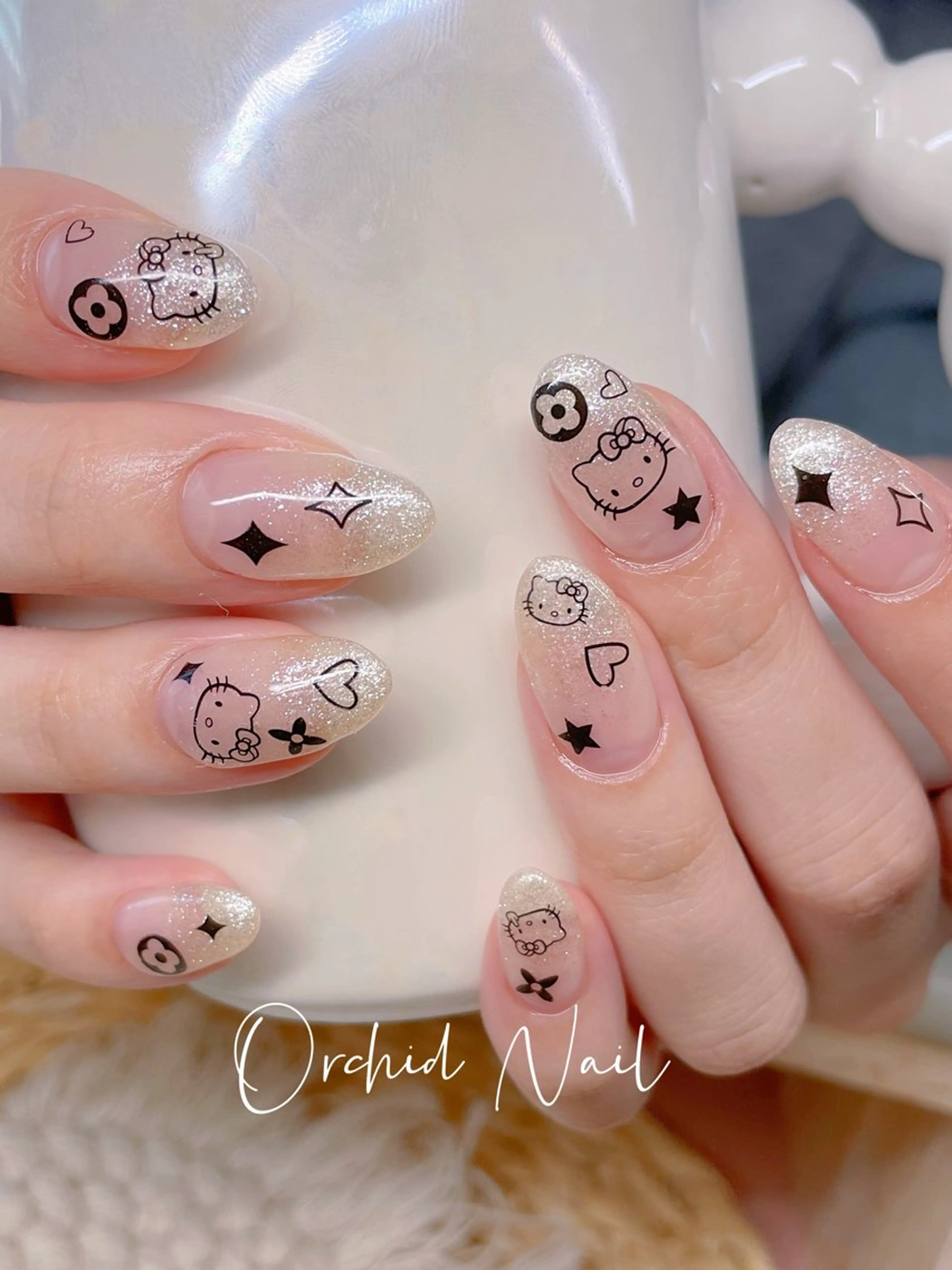 ネイル ハンドネイル Orchid Nailのネイルデザイン