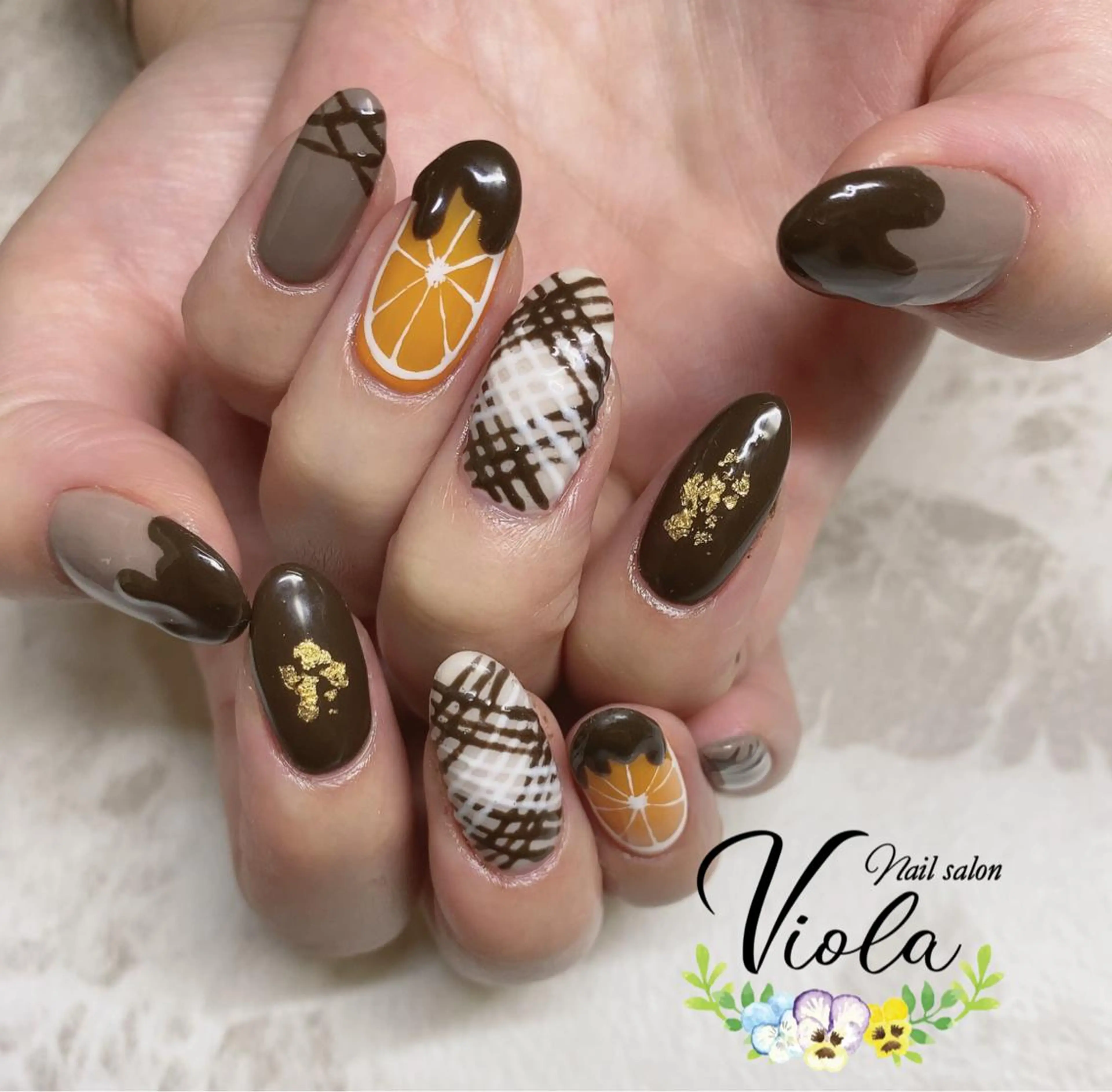 ネイル ハンドネイル Nailsalon Viola所属・ネイルサロン Violaのネイルデザイン