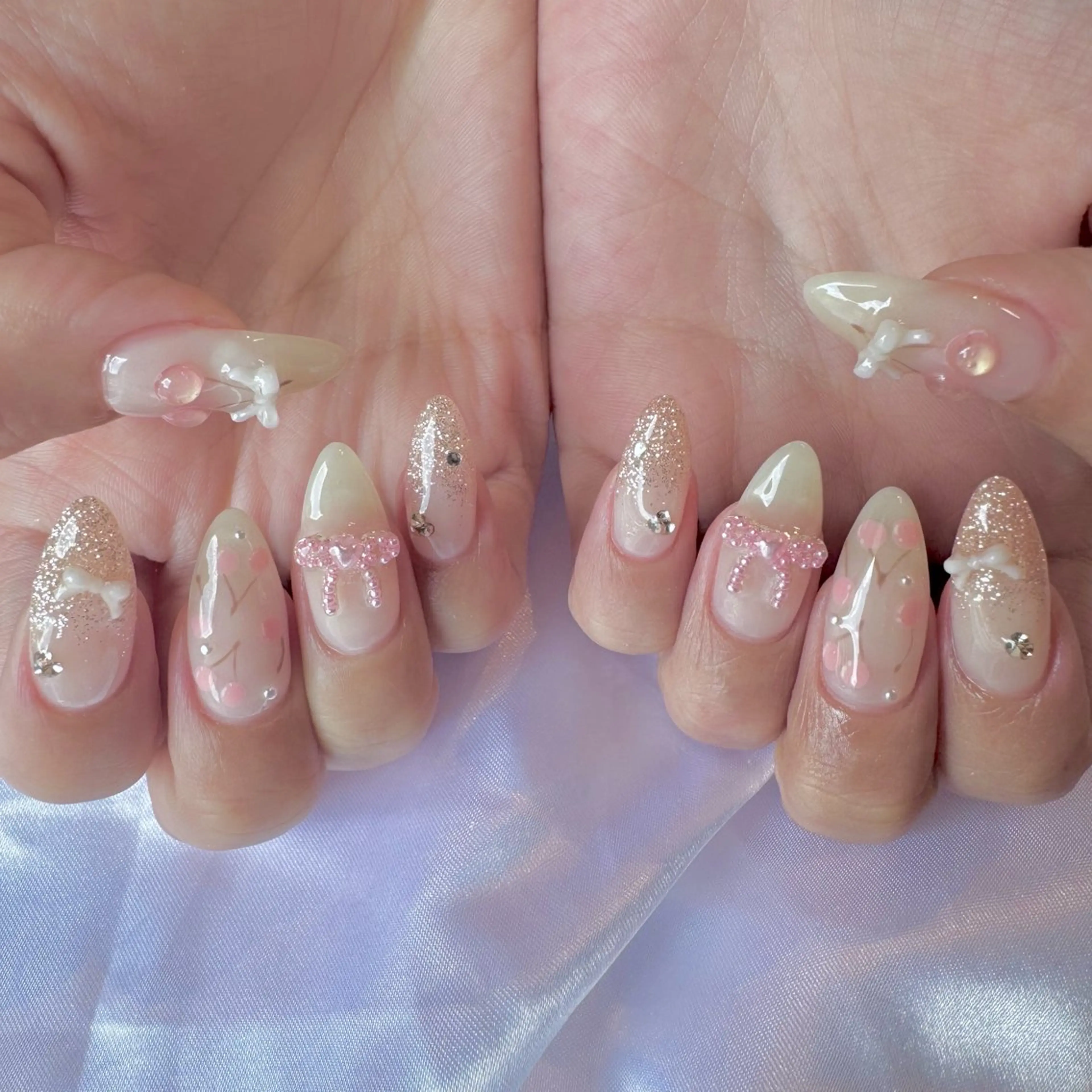 ネイル ハンドネイル nail salon e'mu💐のネイルデザイン