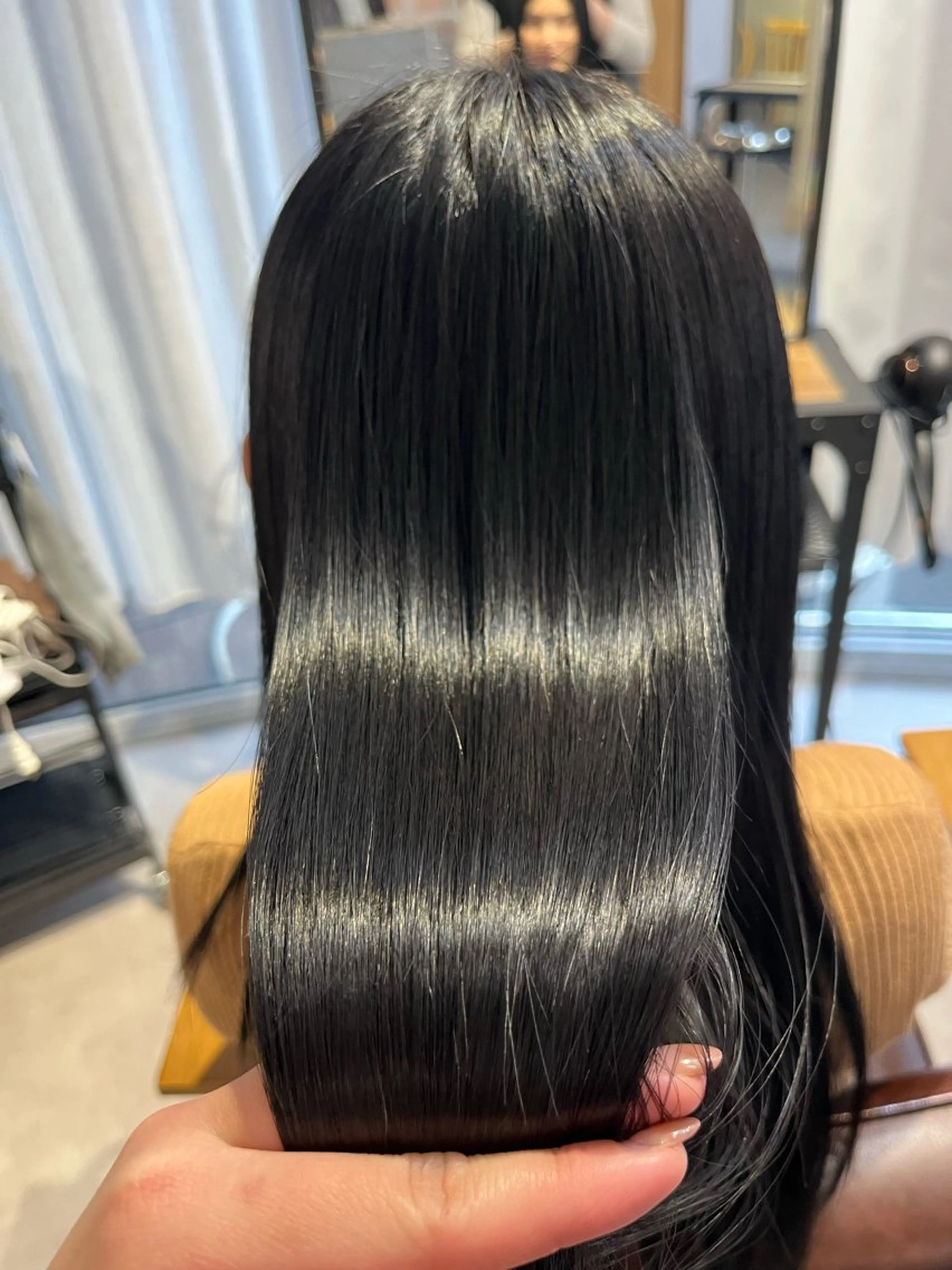 ロング ヘアカラー 大橋 瑞紀のヘアスタイル