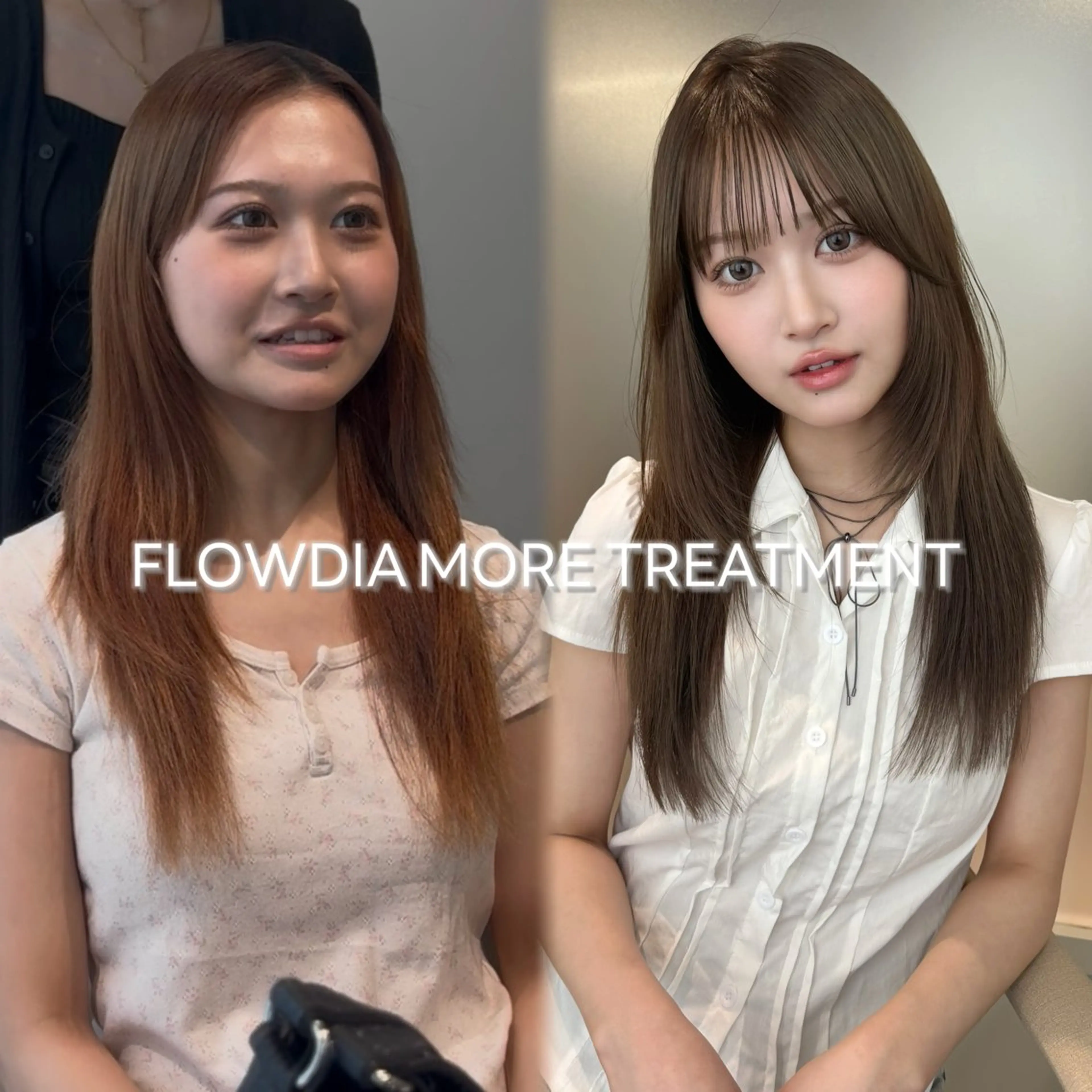 ロング トリートメント カット ヘアカラー トリートメント EMANON国分寺所属・透明感🍨レイヤー ヘアセット/miyuのヘアスタイル