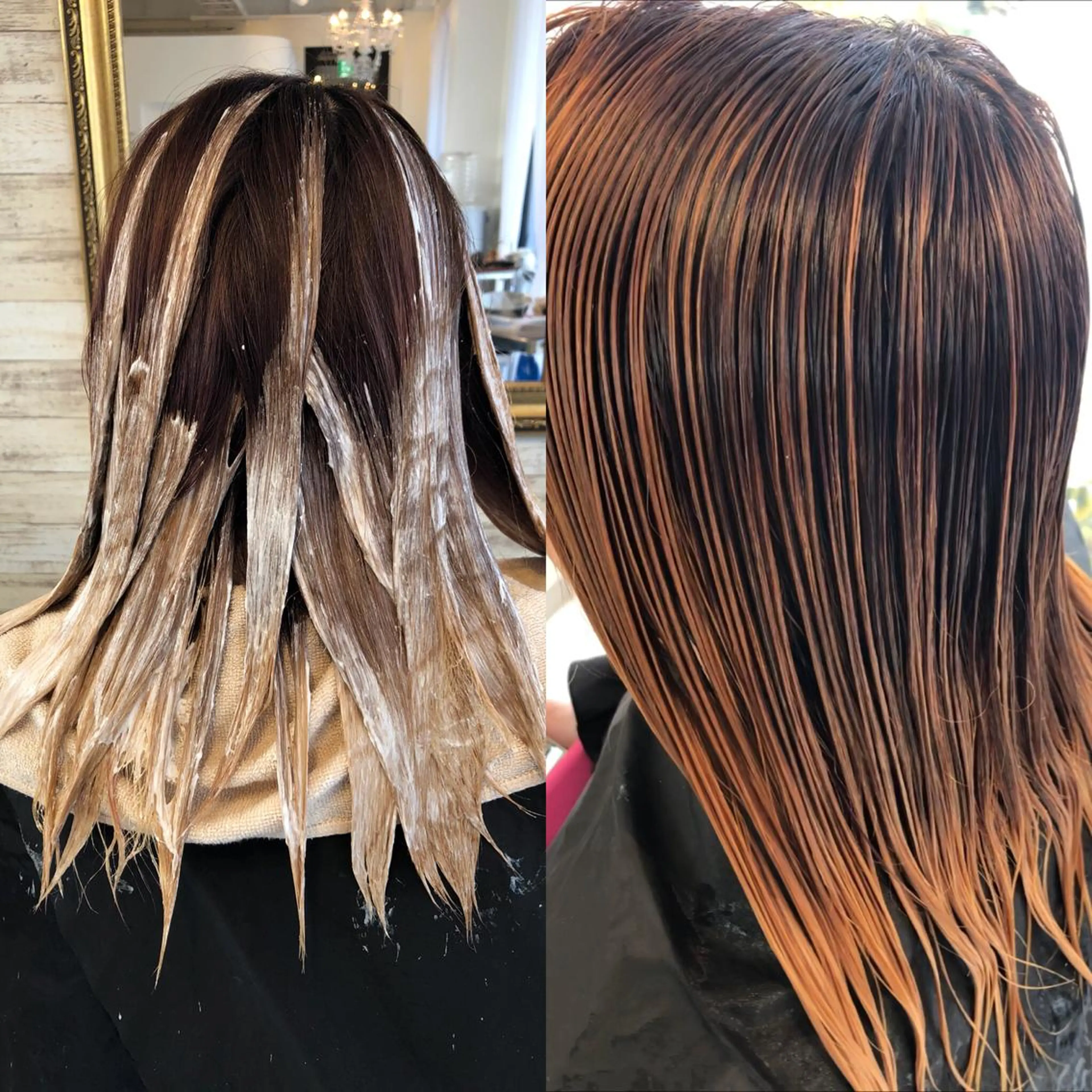 ミディアム カラー カット ヘアカラー トリートメント MARDI GRAS 蘭丸のヘアスタイル