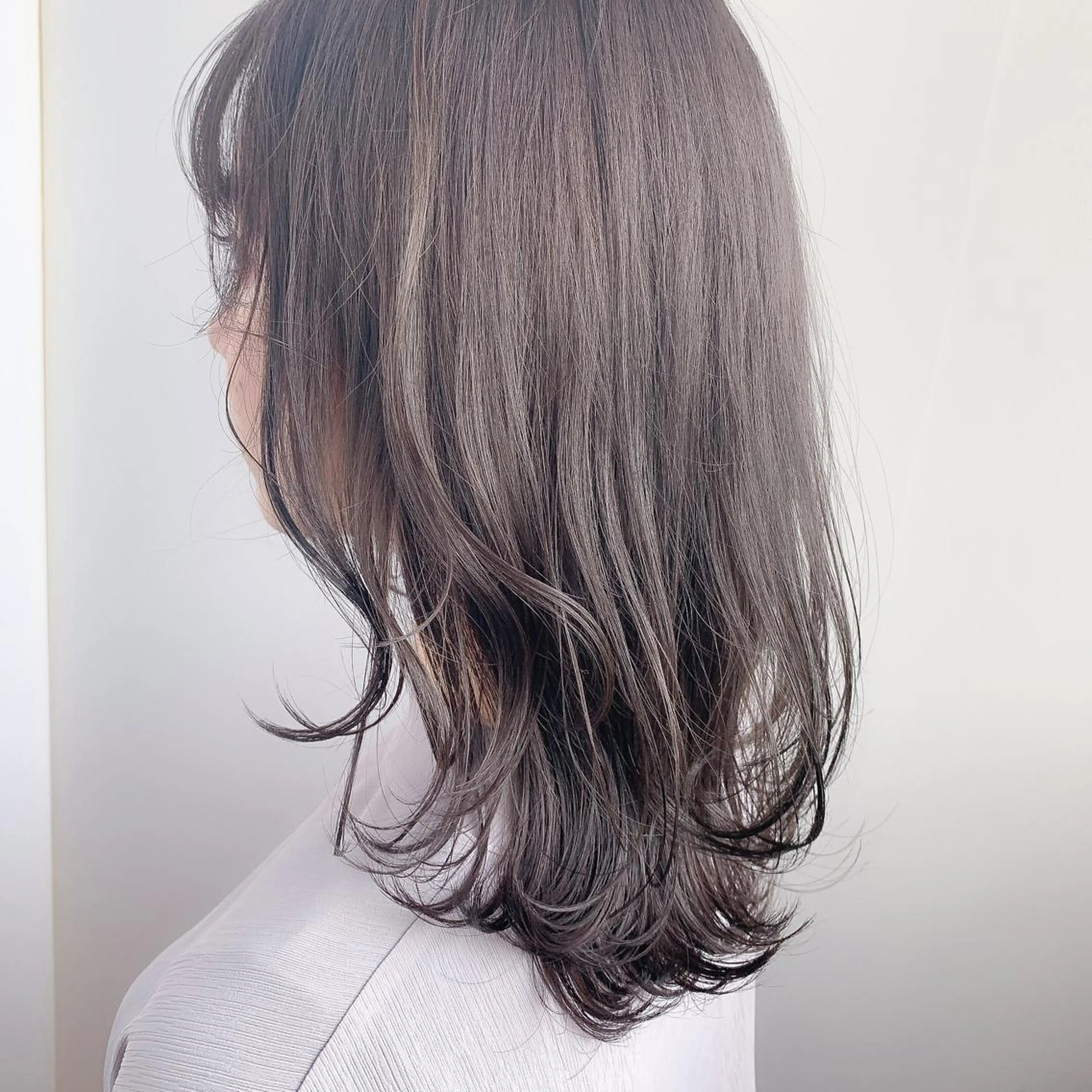 ミディアム カラー カット ヘアカラー 韓国ヘア×髪質改善 /yoshikaのヘアスタイル