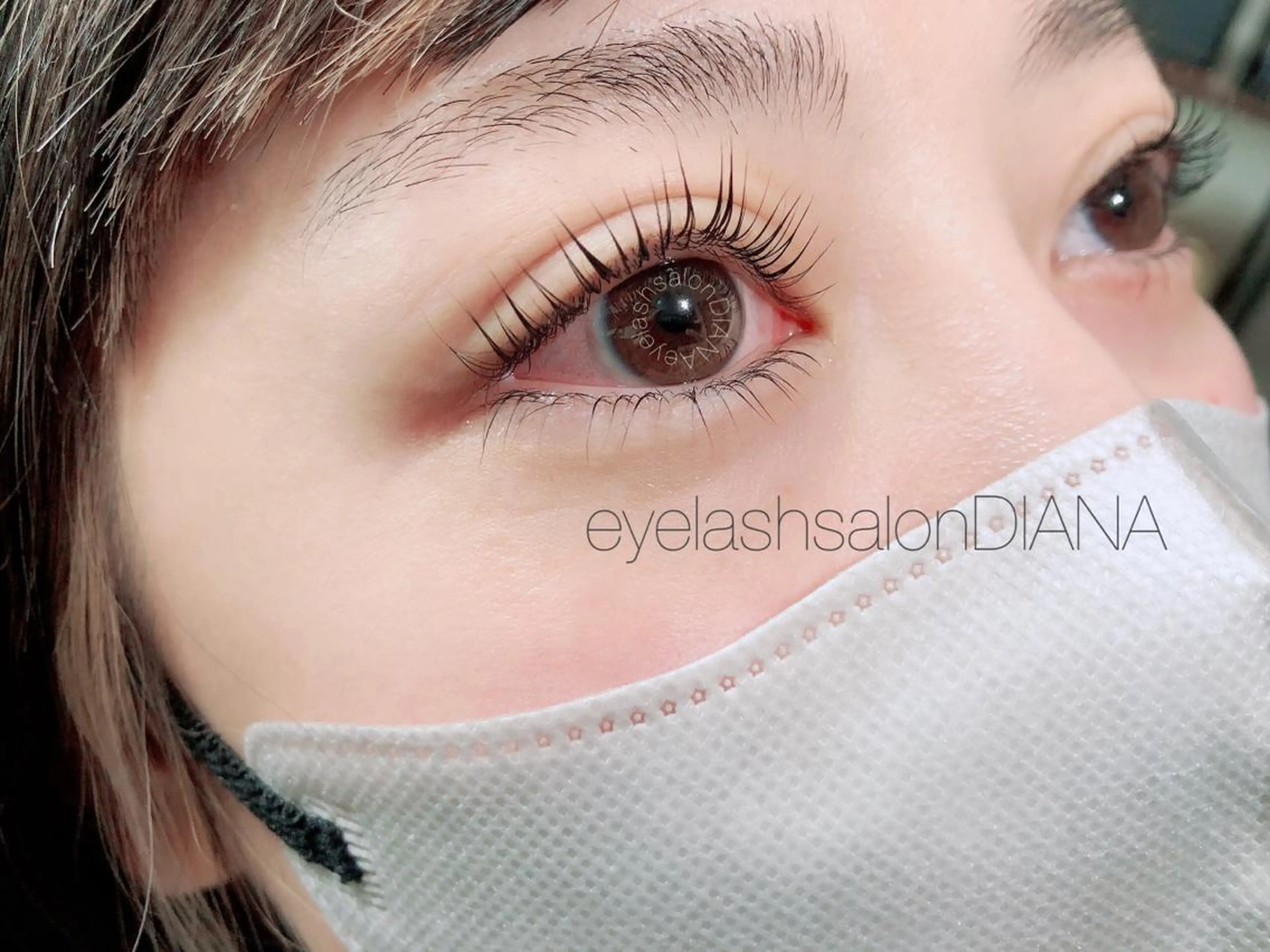 マツエク・マツパ アイブロウ Lカール 下まつげエクステ マツパ DIANA★eye sudaのマツエク・マツパデザイン