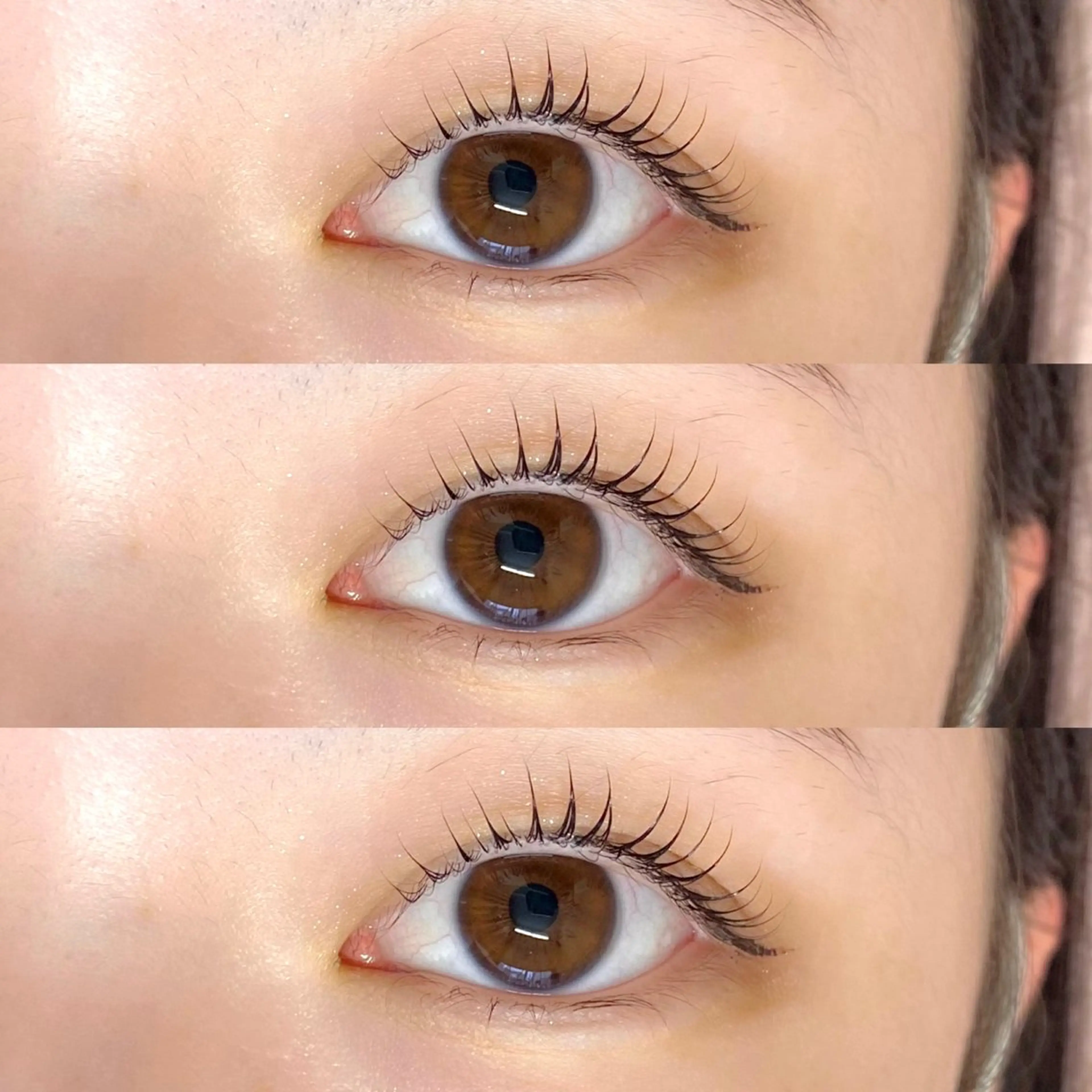 マツエク・マツパ 束感まつ毛 ナチュラル マツパ meg .のマツエク・マツパデザイン