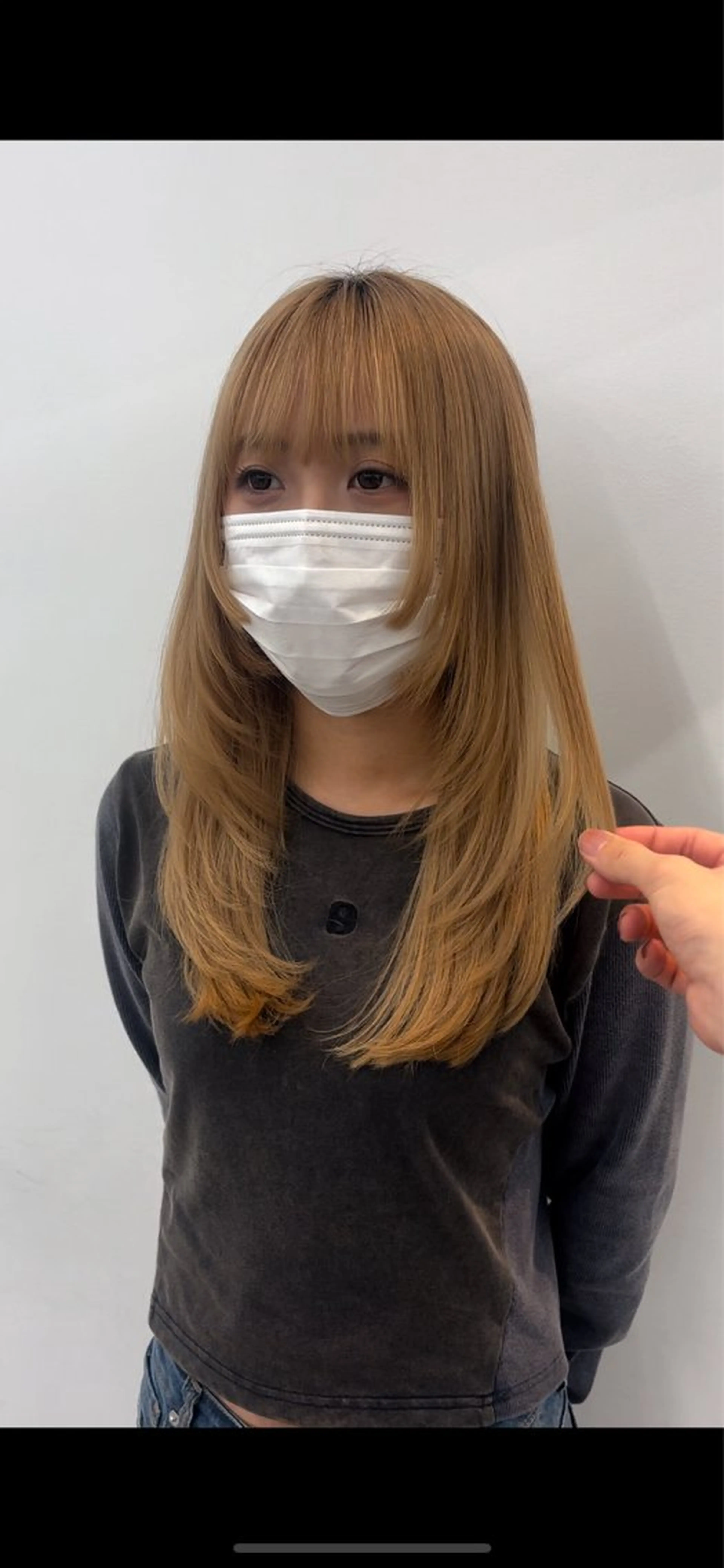 ショート カラー カット トリートメント 浅倉艶🐈‍⬛ /ウルフ/レイヤーのヘアスタイル
