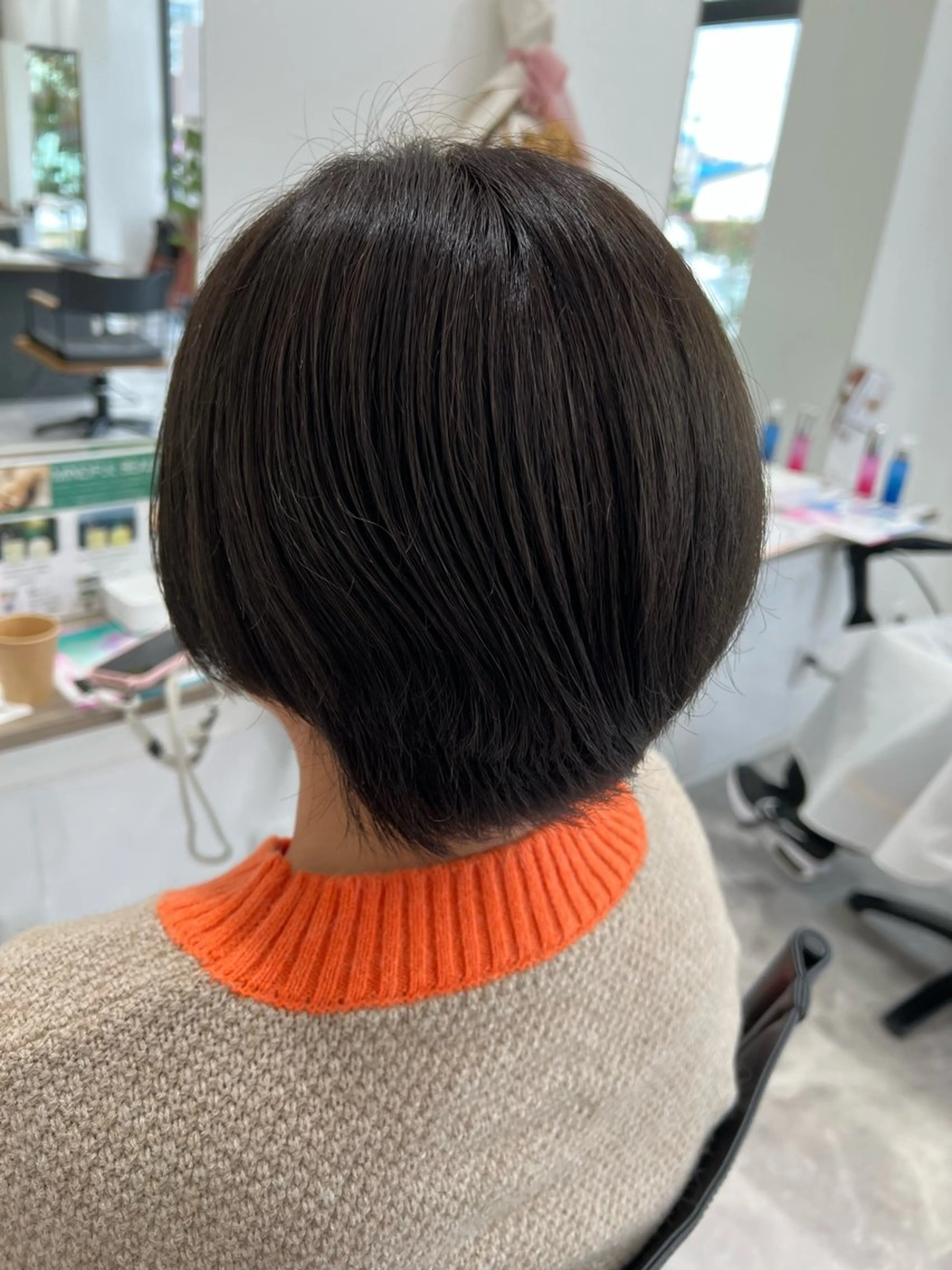 ショート ヘアカラー トリートメント 🎗️透明感カラー/ メンズ /希美🎗️のヘアスタイル