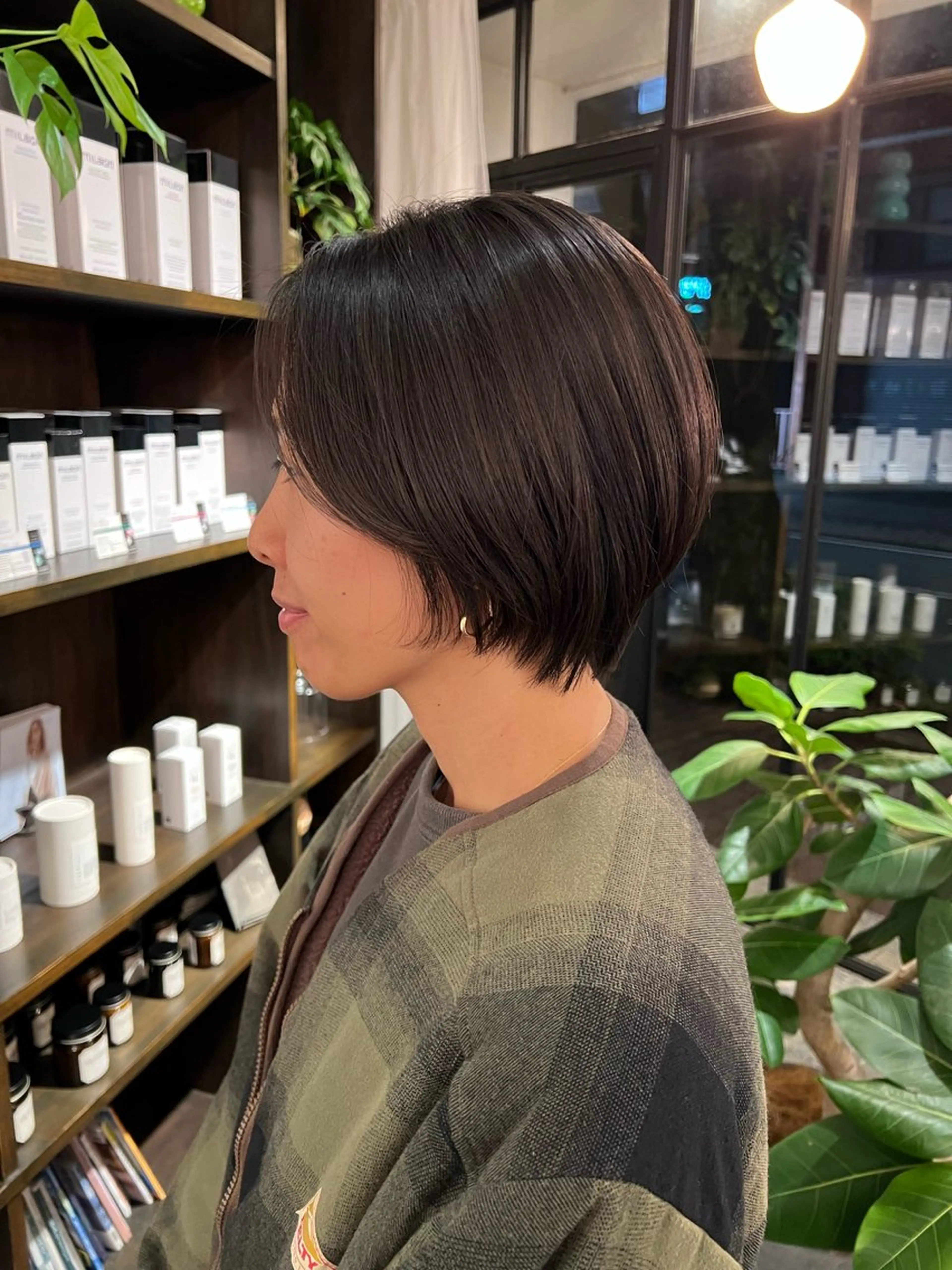 ショート デザインカット 加藤園のヘアスタイル
