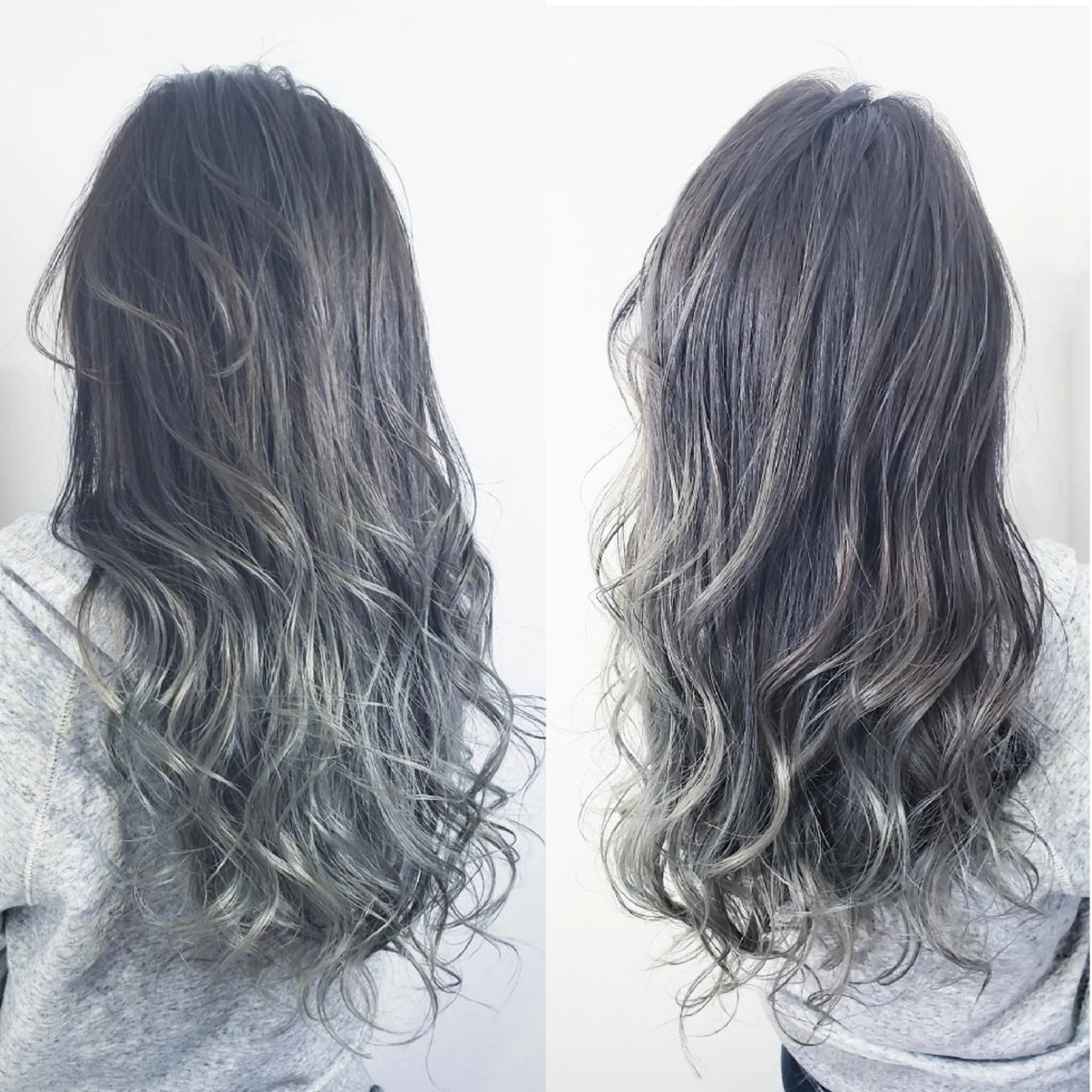 ロング カラー ヘアアレンジ グレージュ 【髪質改善美容師】t occa茨木篠原健太のヘアスタイル