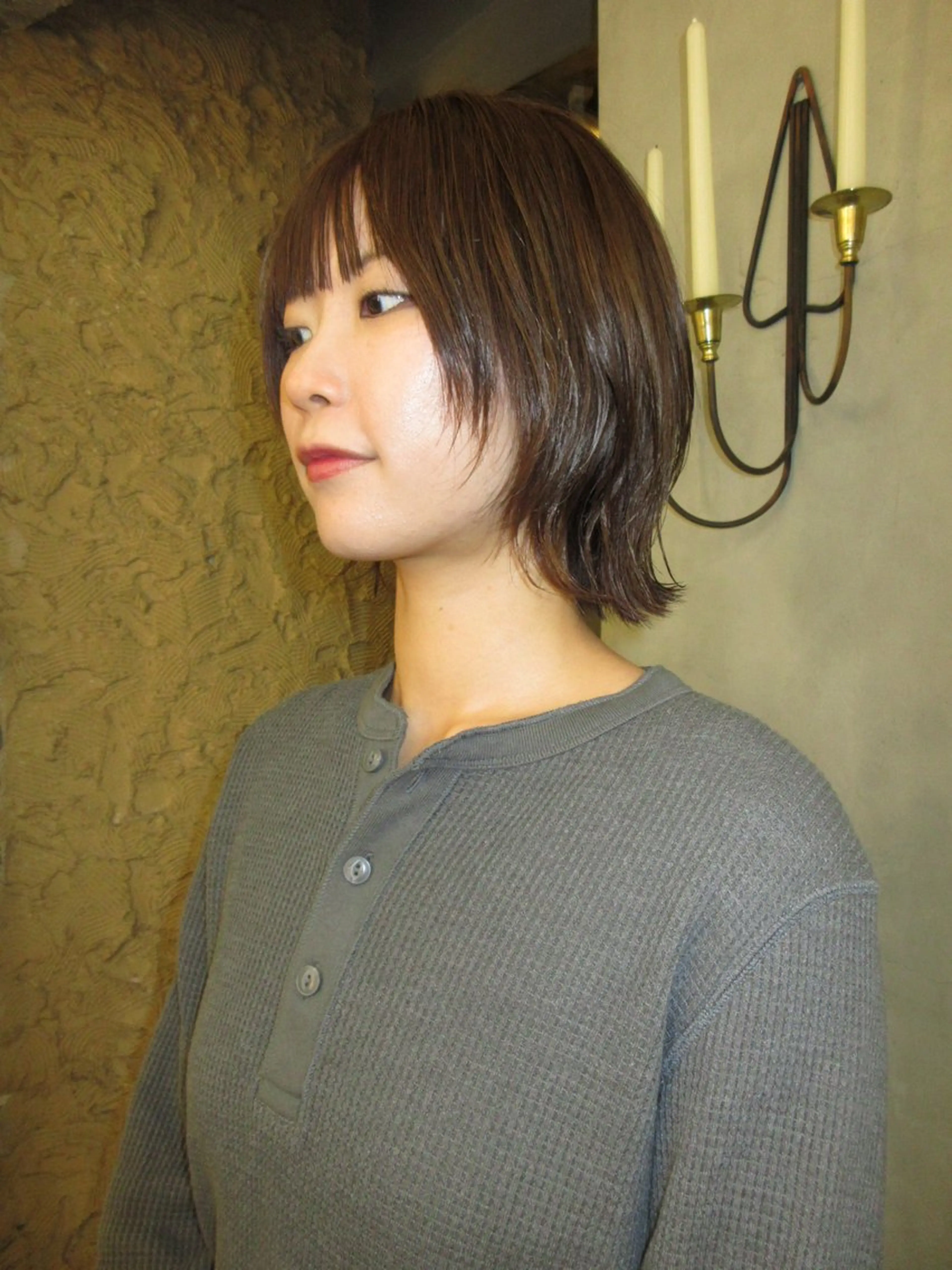 ショート カラー ヘアカラー Yaya ヤヤ / HACO+のヘアスタイル