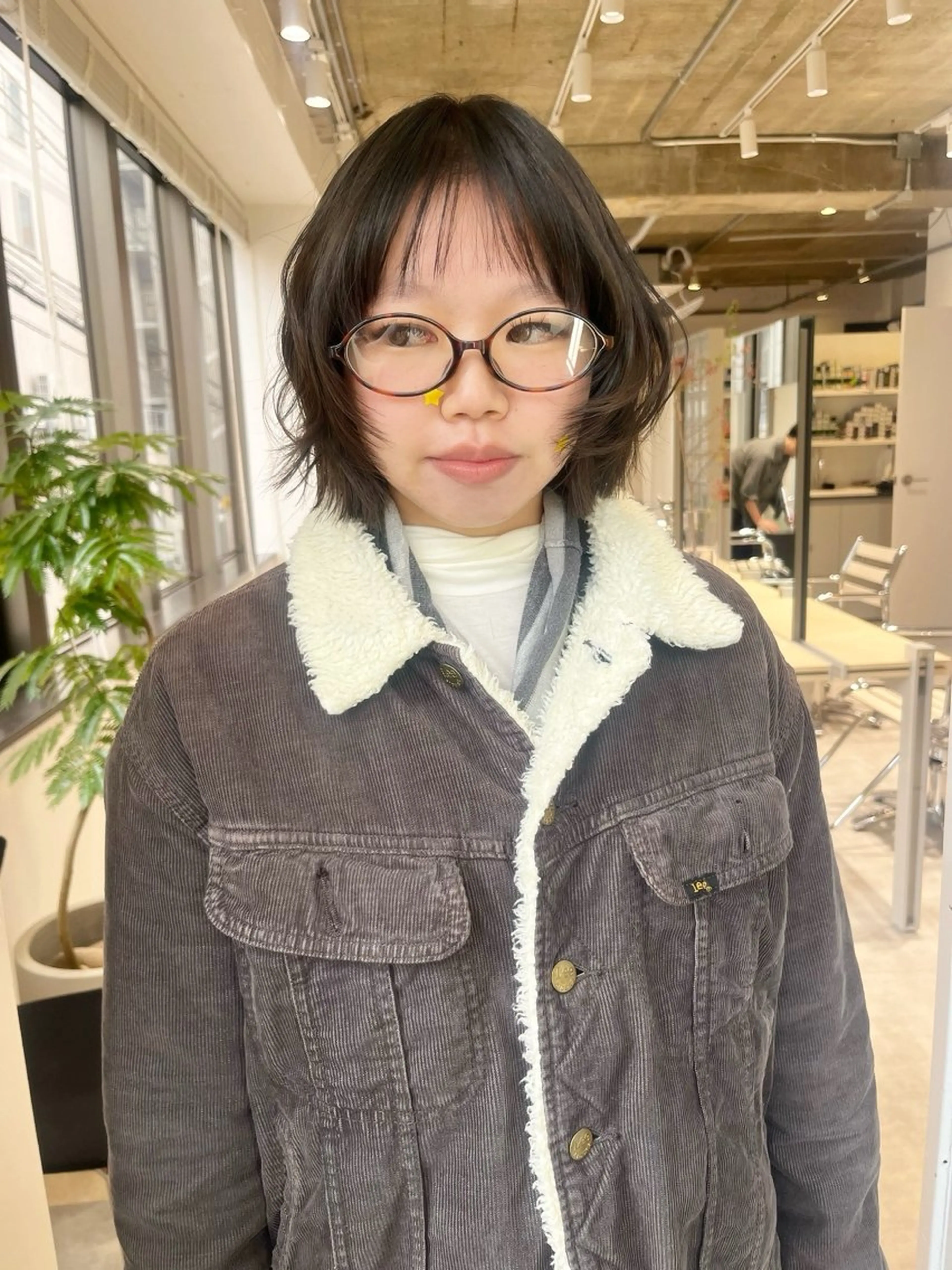 ショート ハッシュカット🐈 韓国レイヤー/ののかのヘアスタイル