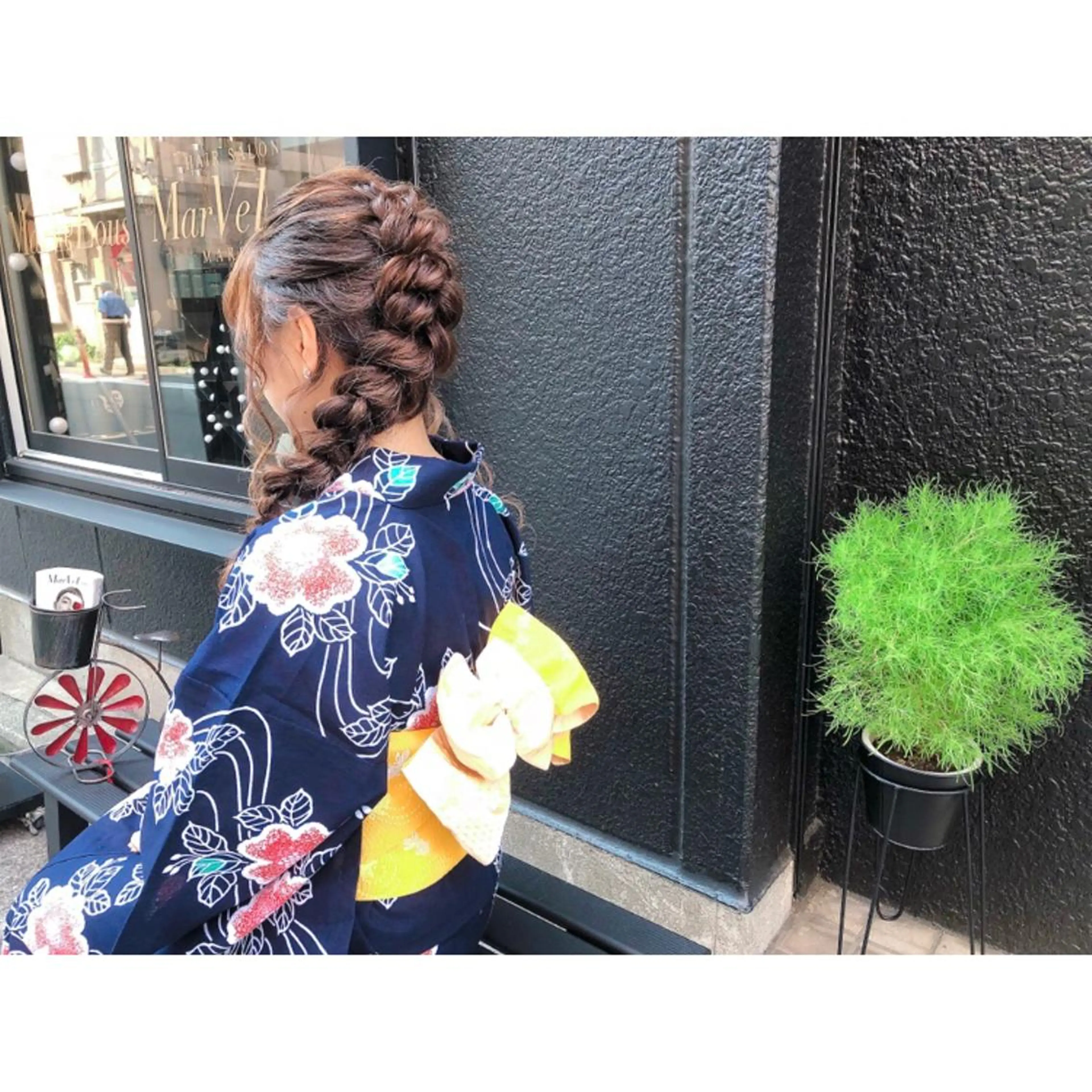 ロング 浴衣 Blue所属・透明感カラー 🫰🏻💗 高橋舞のその他イメージ