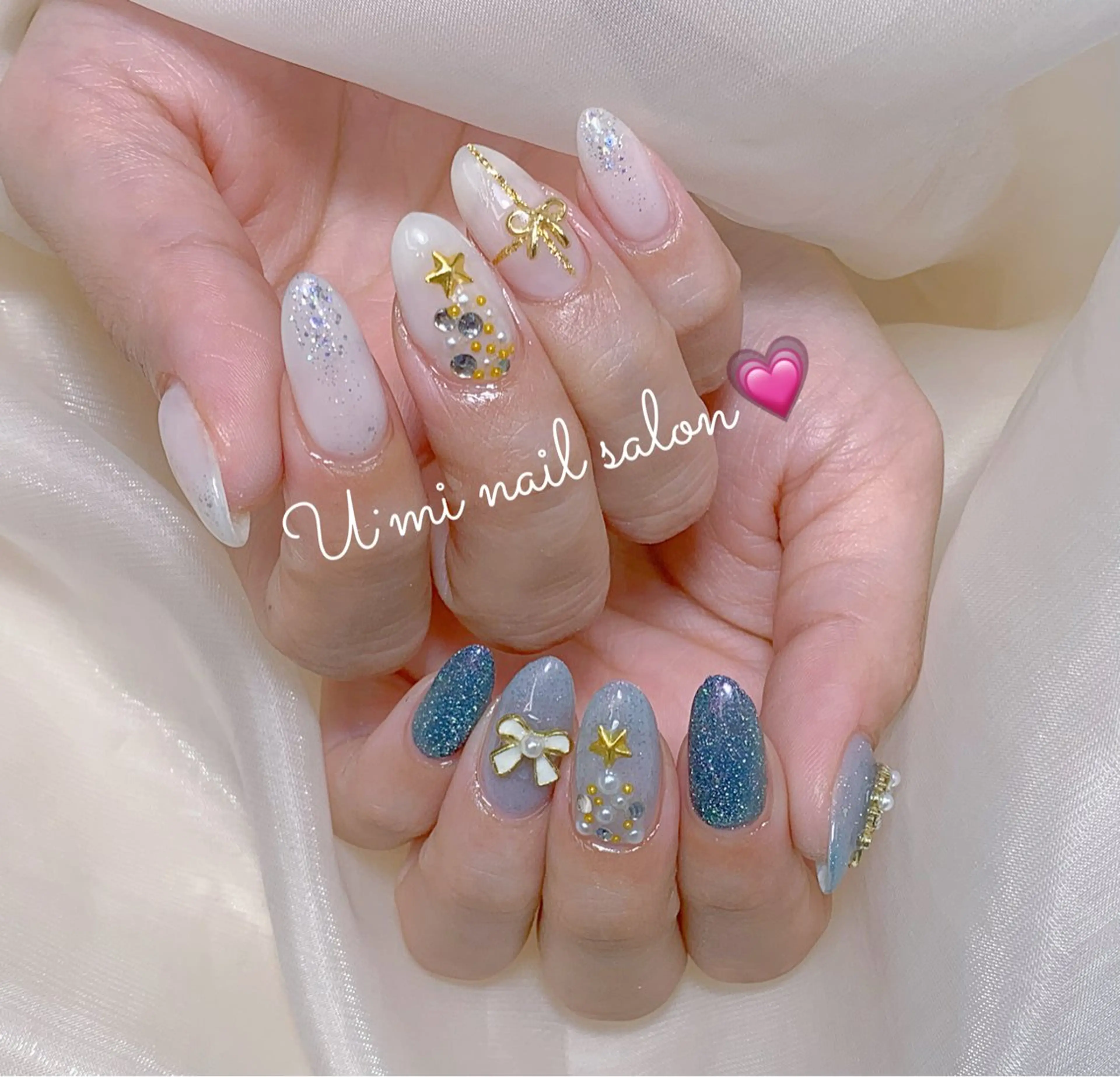 ネイル 持ち込み ハンドネイル U·Mi nail salon所属・U·Mi 上野御徒町容のネイルデザイン