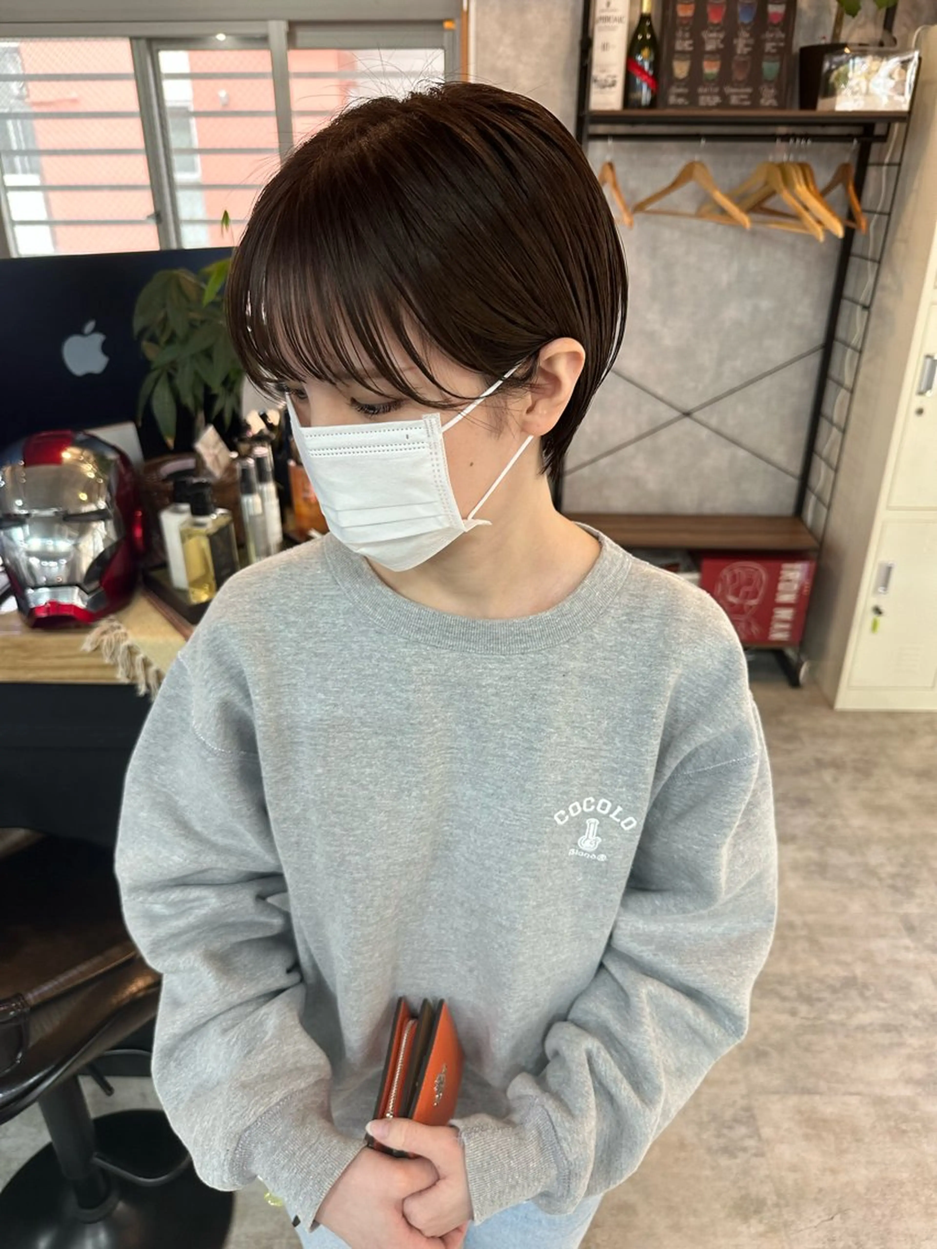 ショート 切りっぱなしボブ ショートボブ ハンサムショート 丸みショート ボブ カット ヘアカラー トリートメント C’LD hair  produce /シールドヘア所属・モテ髪/ボブ/ショー ト/アダチフウトのヘアスタイル