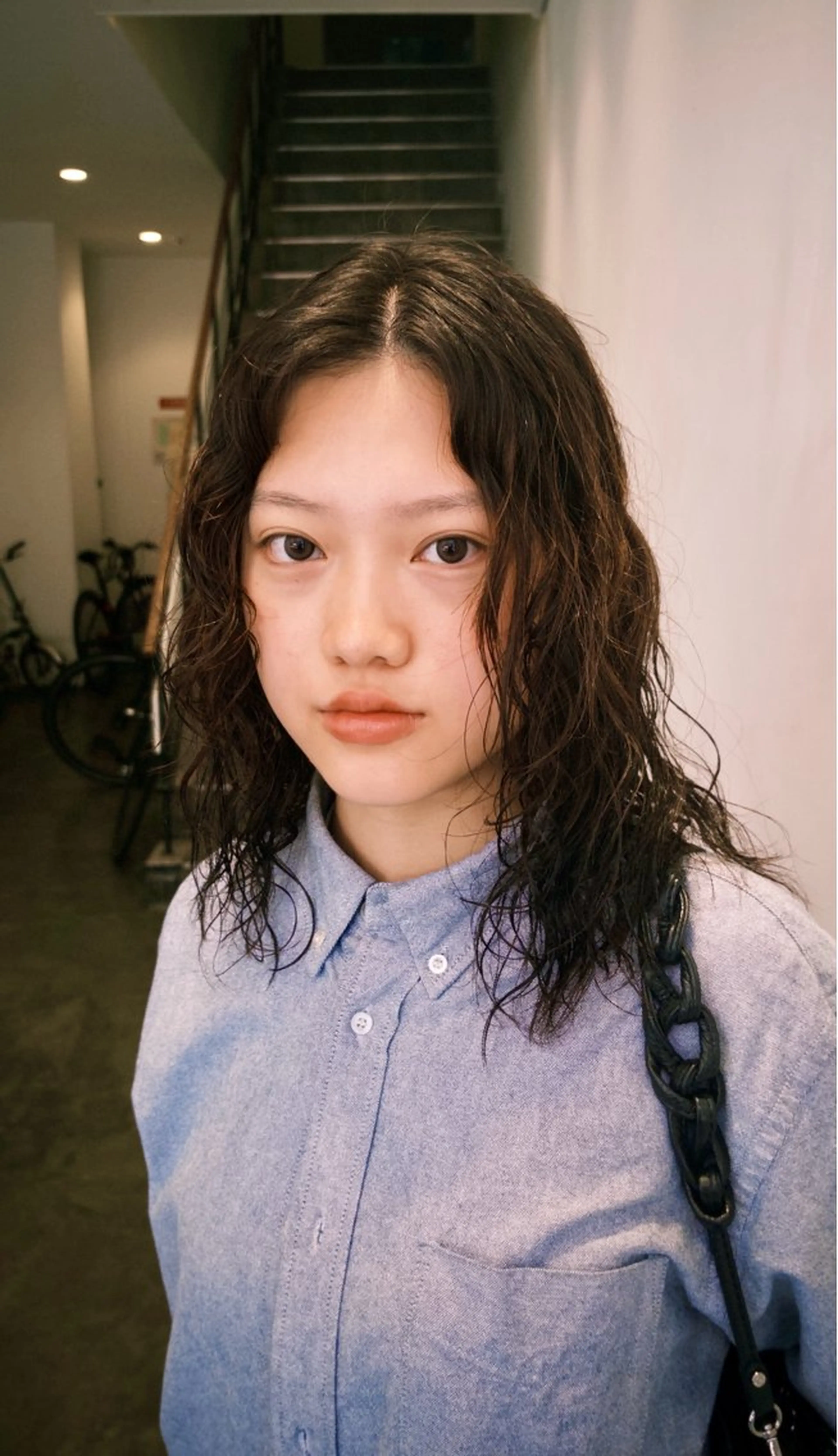 ミディアム パーマ ミディアムパーマ くせ毛 スパイラルパーマ iki所属・パーマstyle てるてるのヘアスタイル