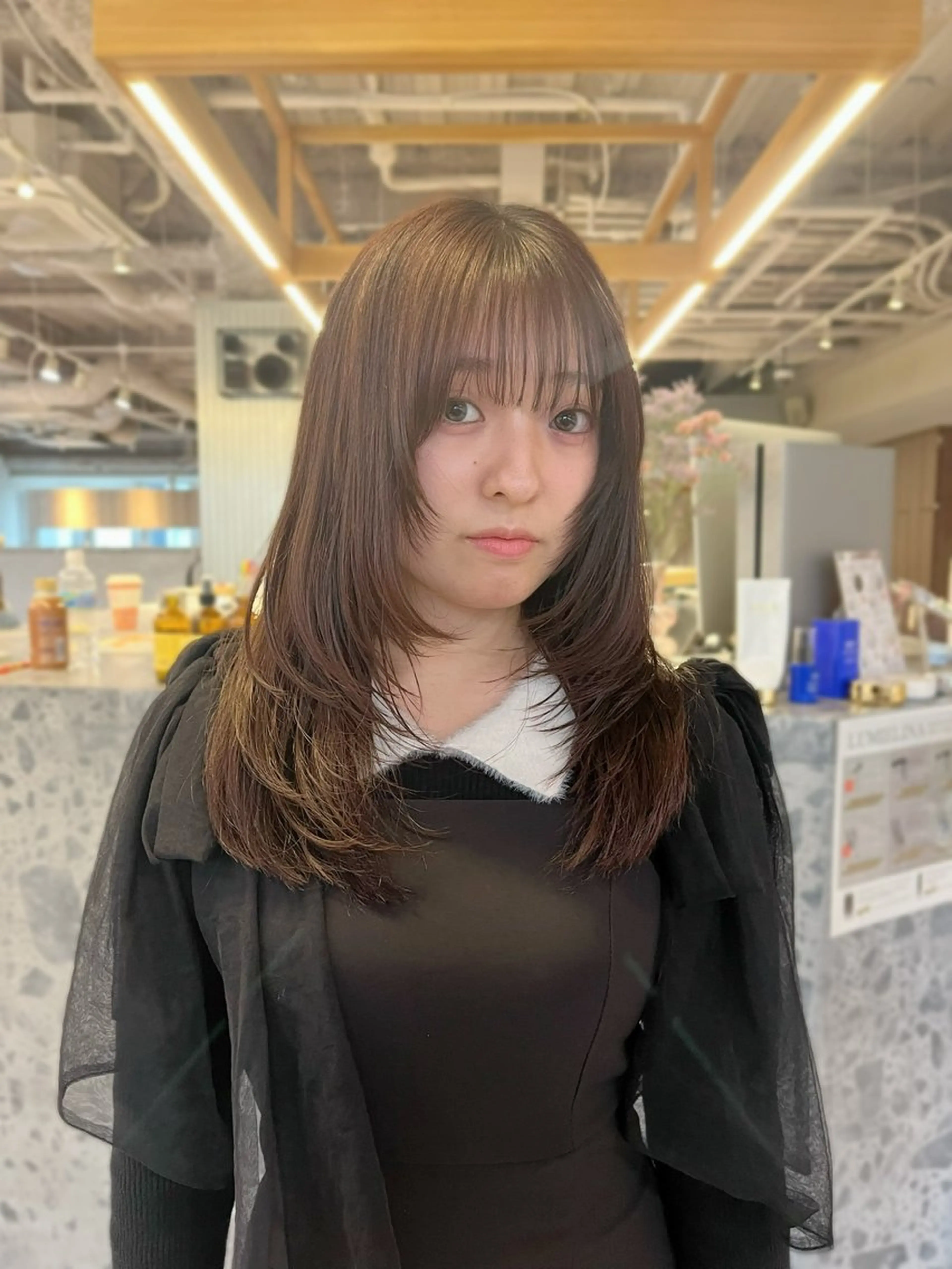 ロング ハイレイヤー レイヤーカット たおさき/レイヤー /似合わせショートのヘアスタイル
