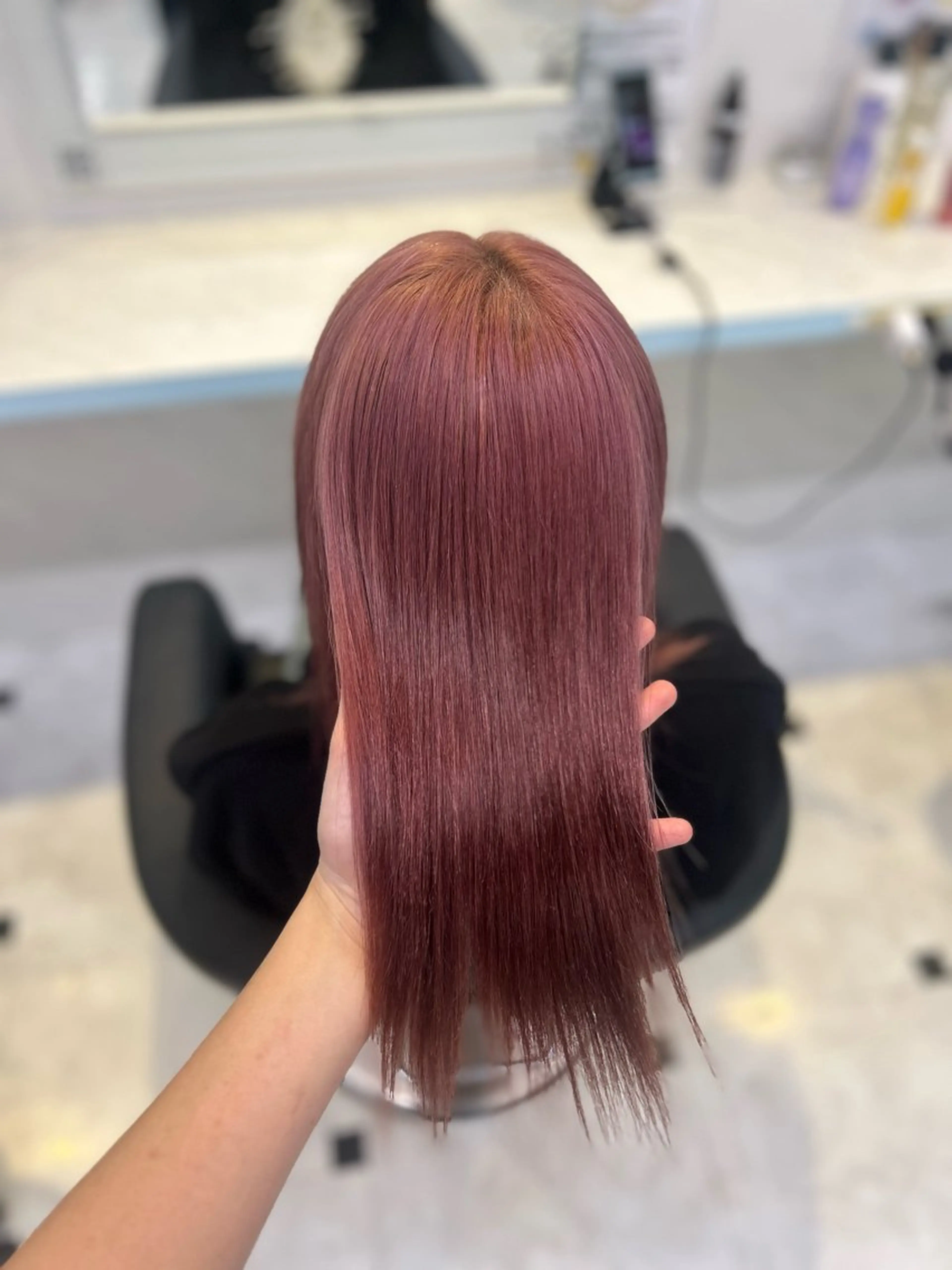 ロング ヘアカラー 🥀艶髪/似合わせ 暖色/まな🥀のヘアスタイル