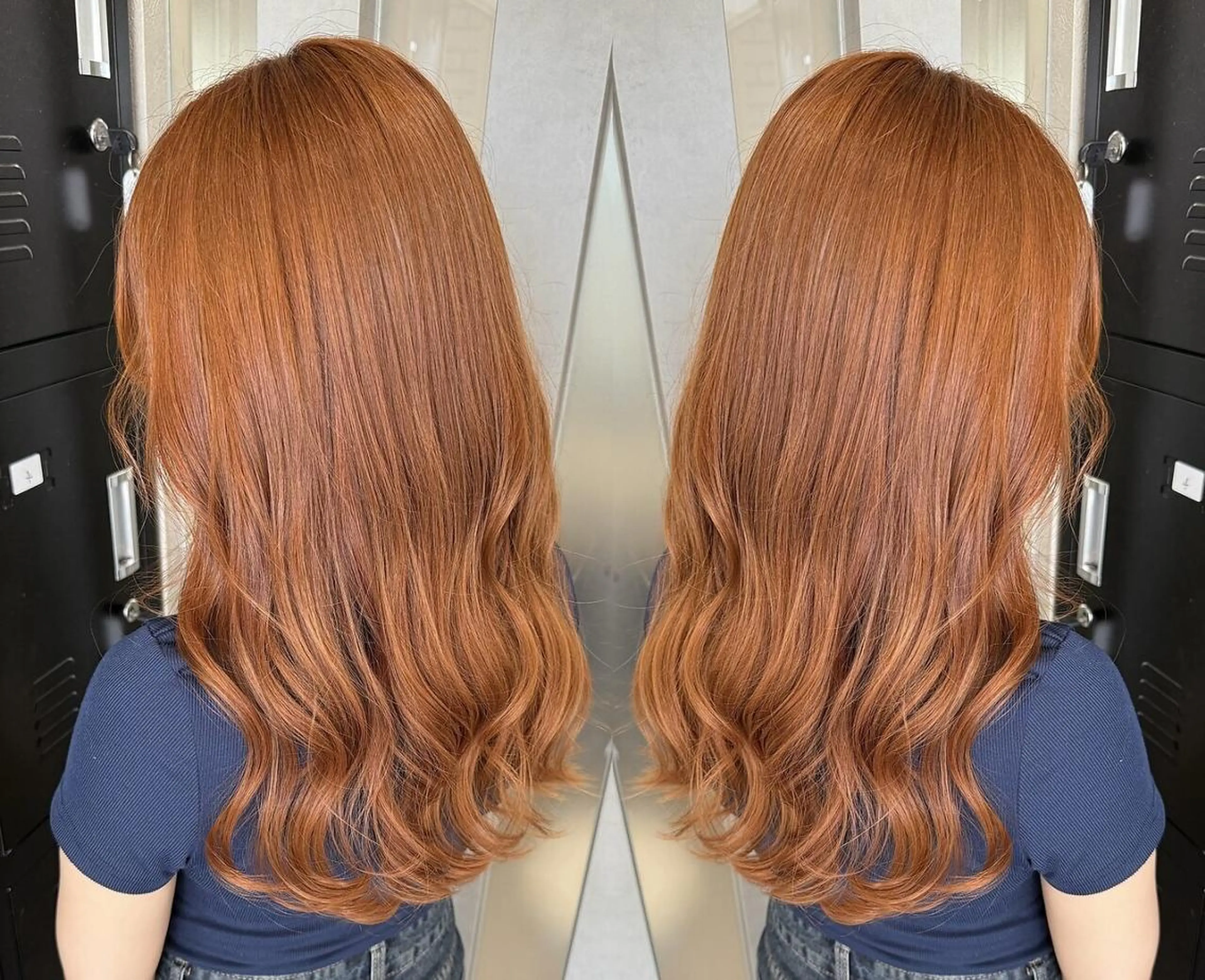 【 ダメージ最小限 】ケアブリーチ + ケアカラーの写真