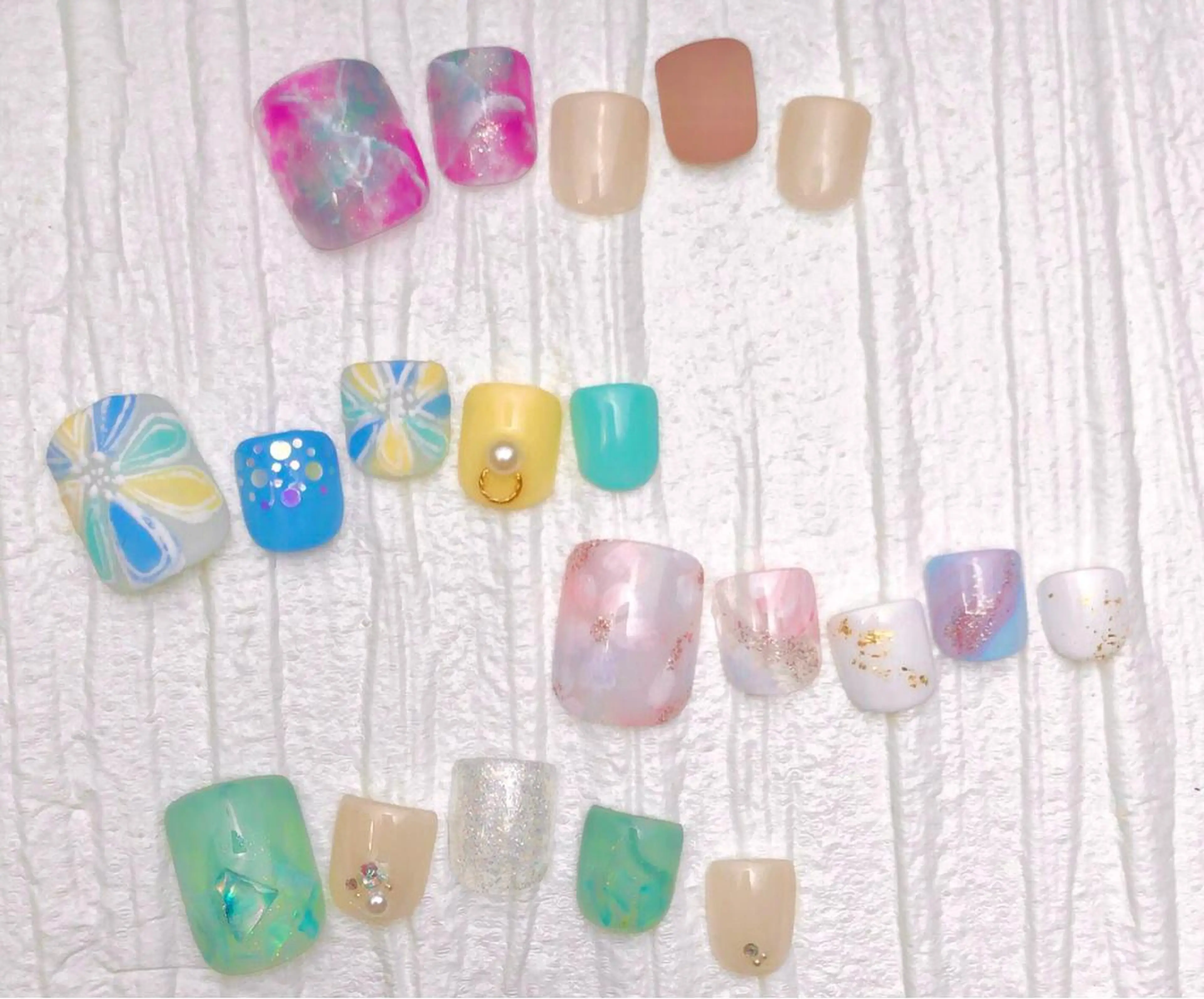 ネイル フットネイル Nailsalon ARKαのネイルデザイン