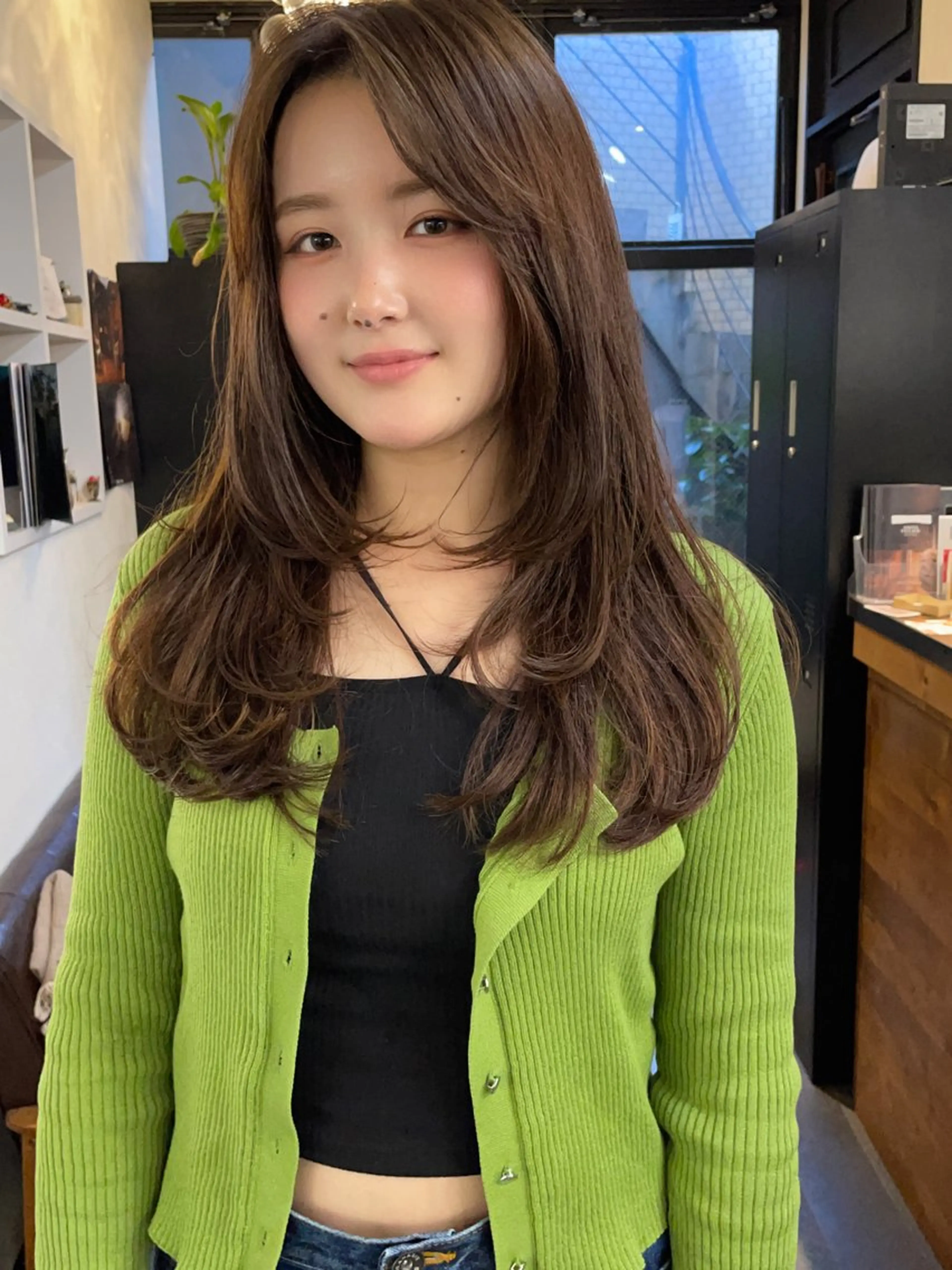 ロング カラー Stir maison[ステアメゾン]所属・layer cut /MIKUのヘアスタイル