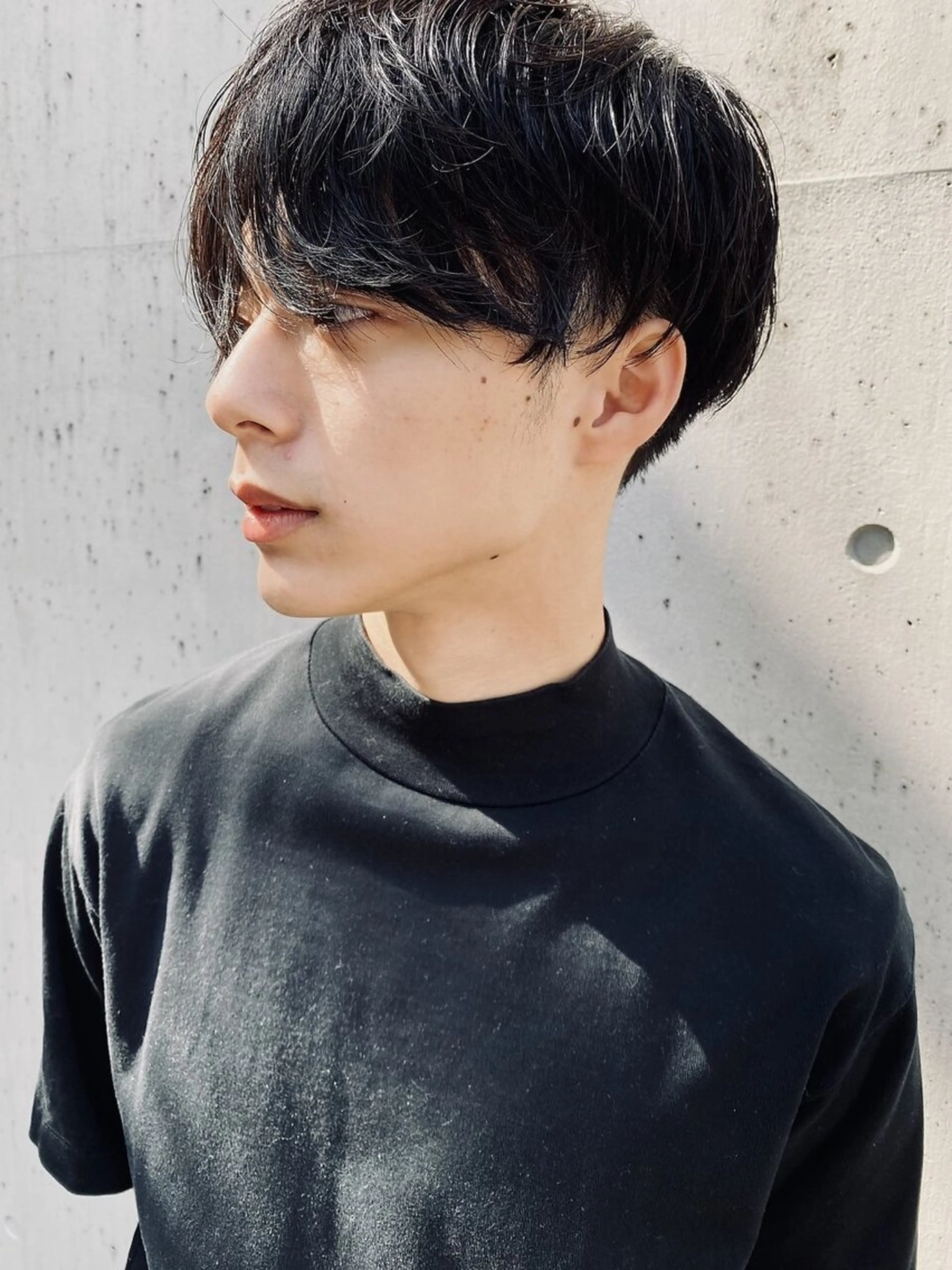 メンズ green登戸所属・GINJI ブリーチ　ハイトーンのヘアスタイル