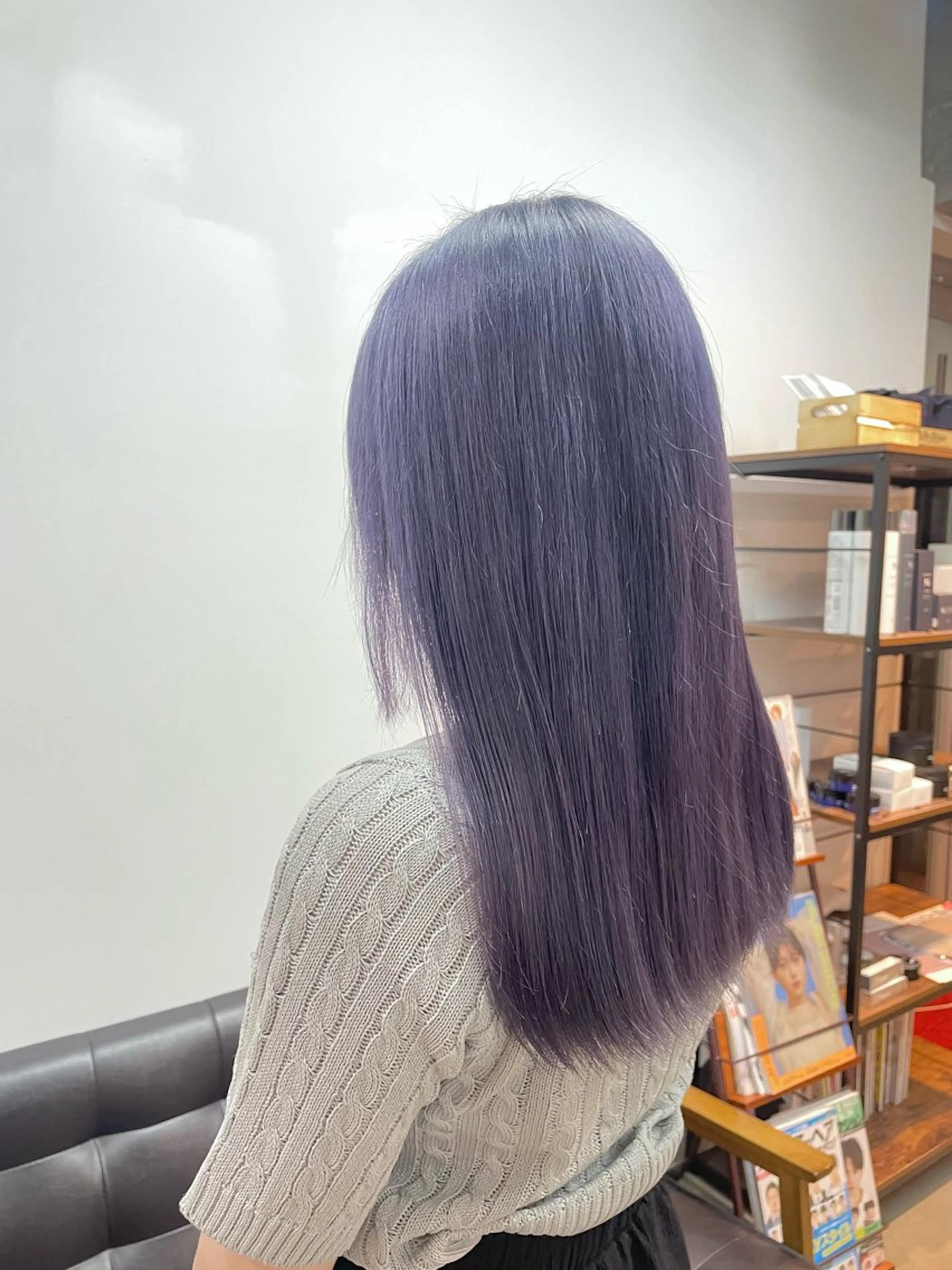 セミロング Ameri所属・Riko🫧 艶カラーのヘアスタイル