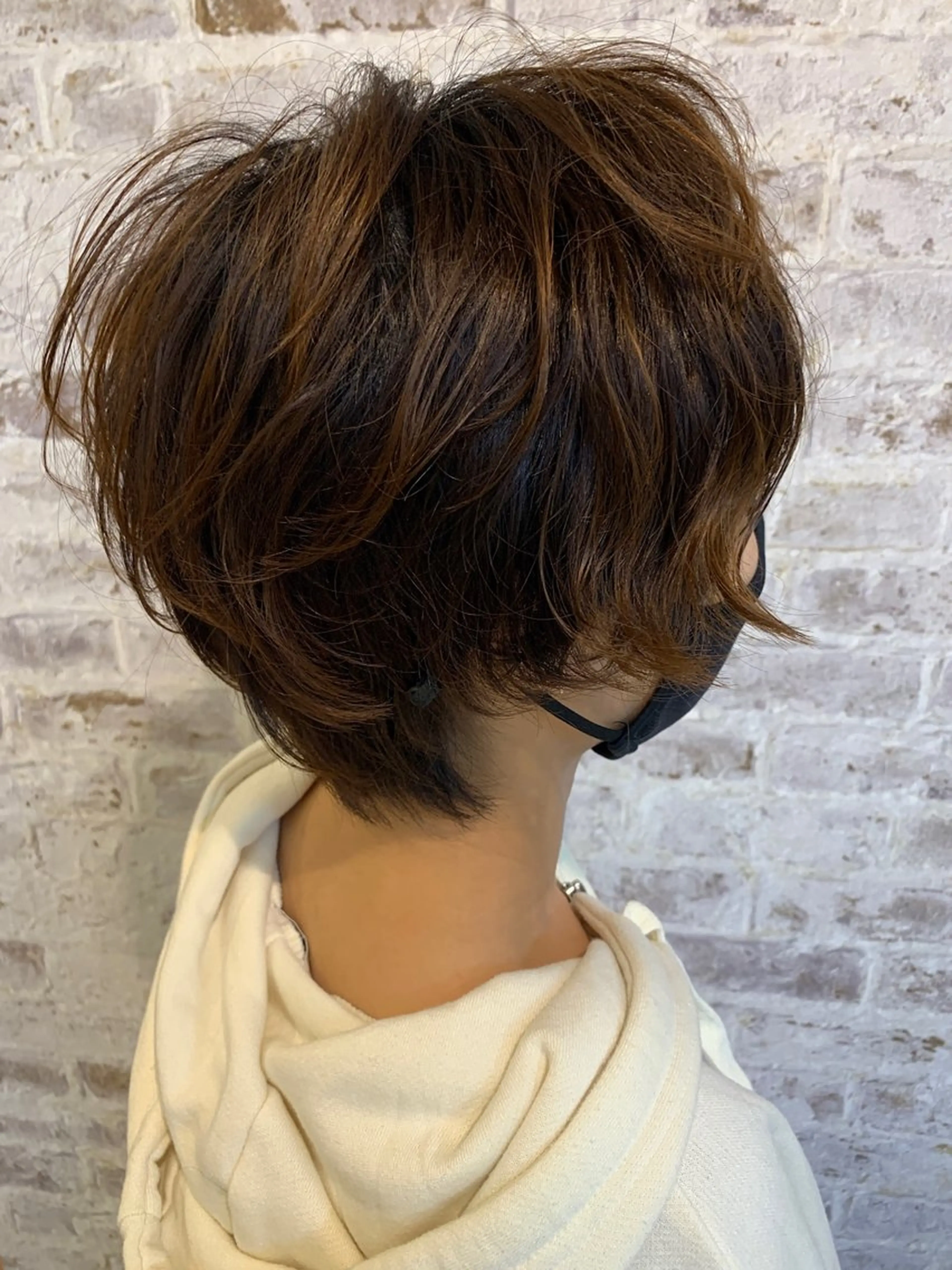 ショート パーマ TELA HAIR所属・竹原 徹のヘアスタイル