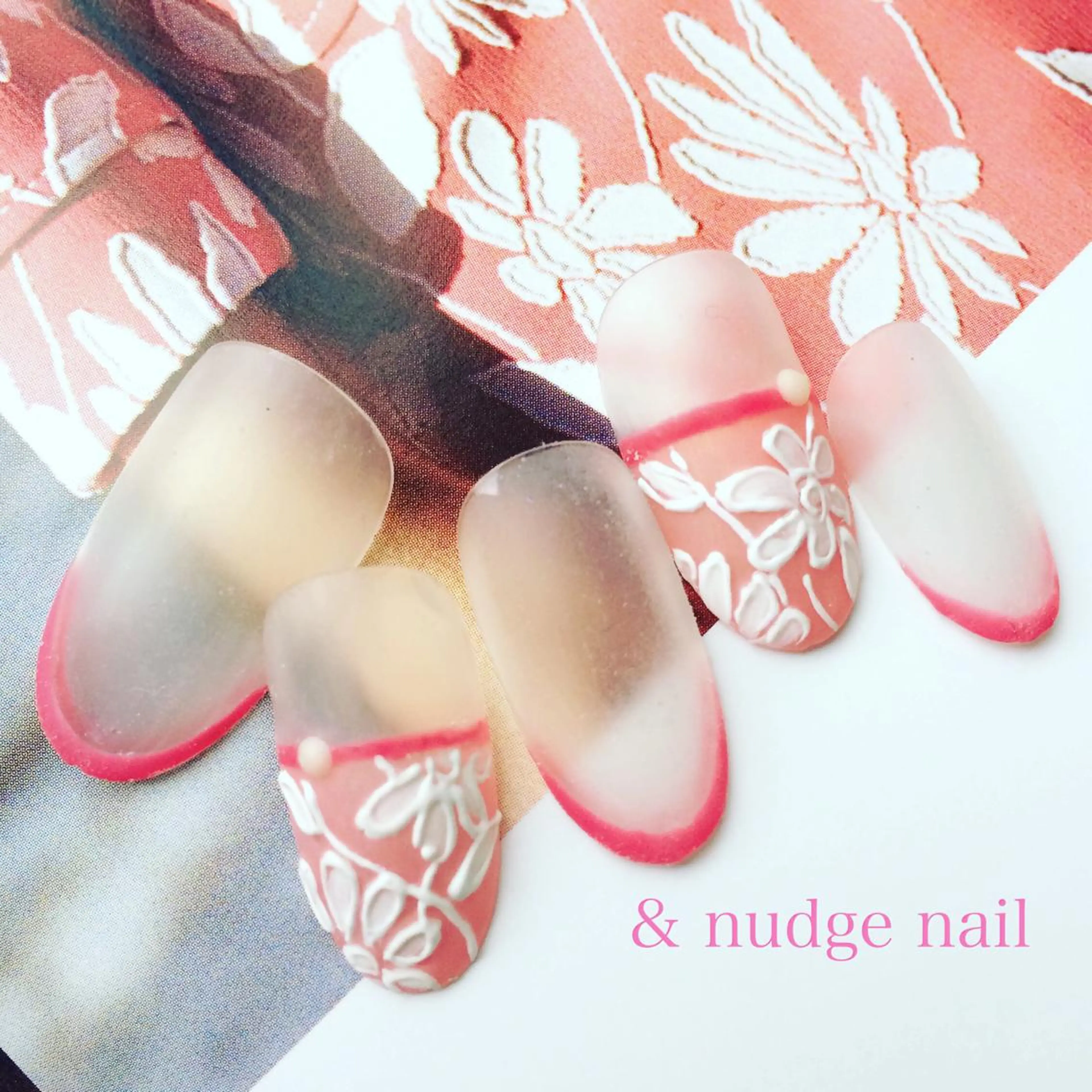ネイル アートネイル ジェルネイル & nudge nail所属・&nudgenail 本多のネイルデザイン