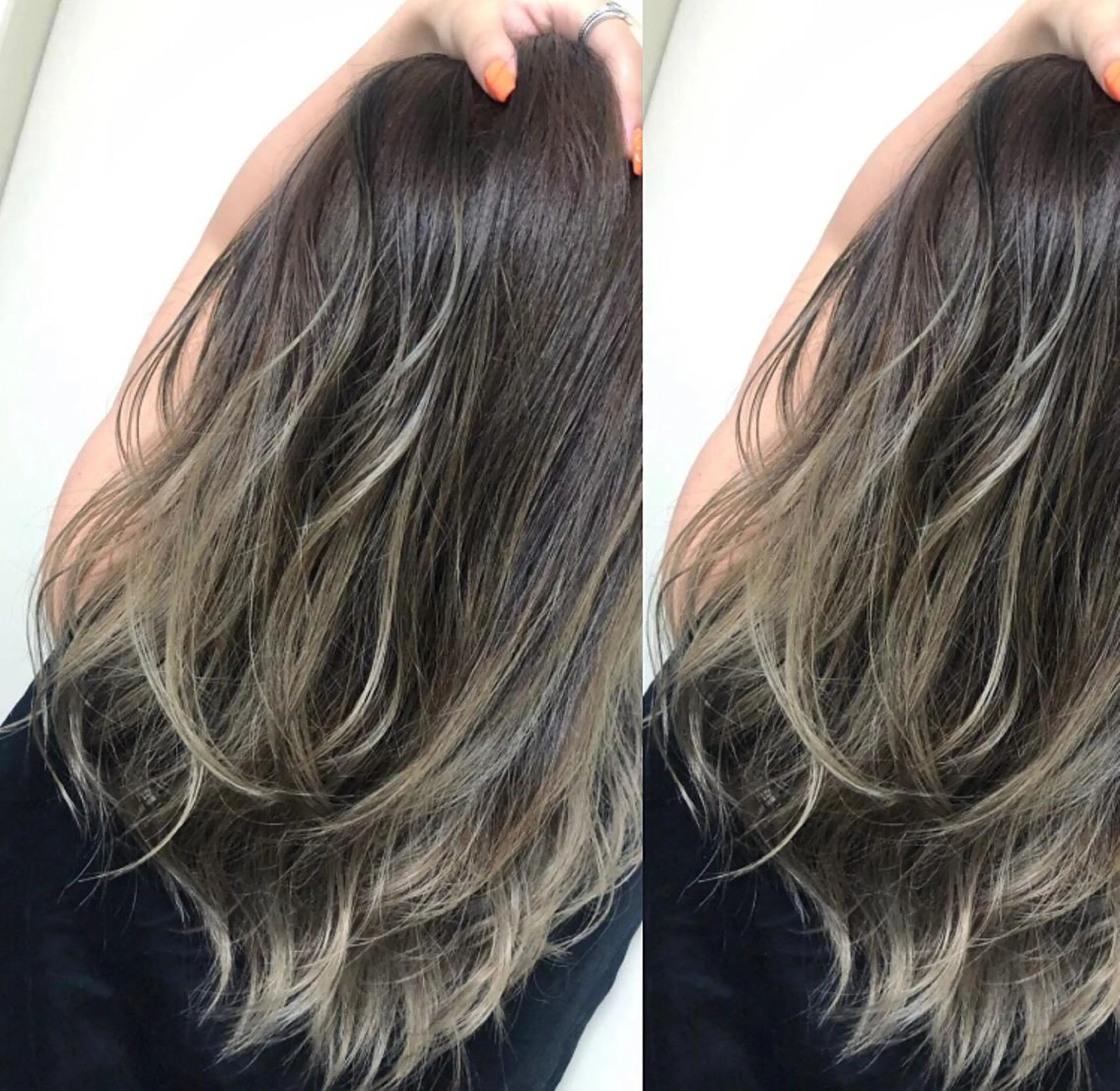 ロング 外国人風カラー 矢吹 百花のヘアスタイル
