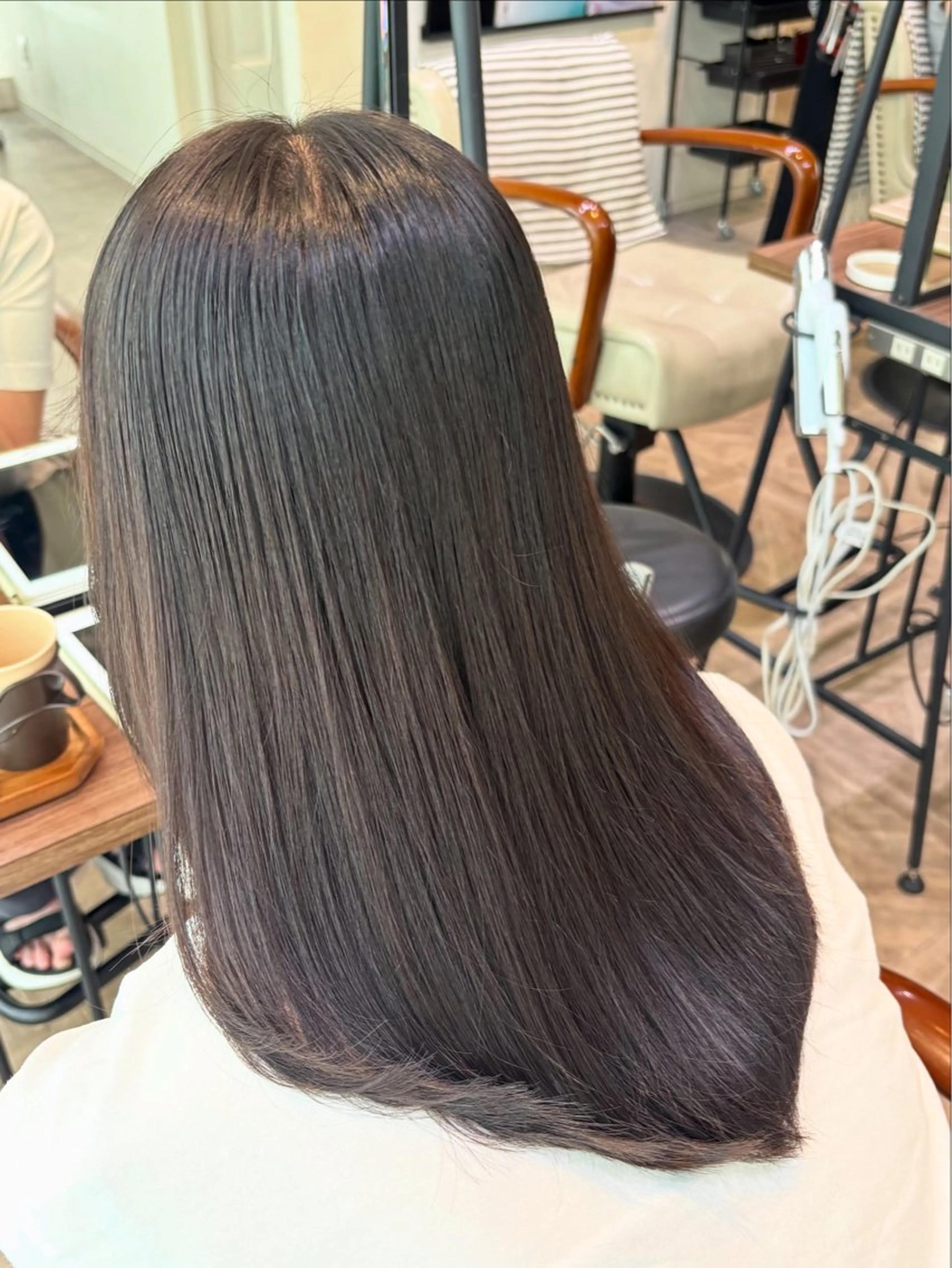 カラー ベージュカラー オリーブベージュ ヘアカラー 及川まき 　オリーブ グレージュカラー♪のヘアスタイル