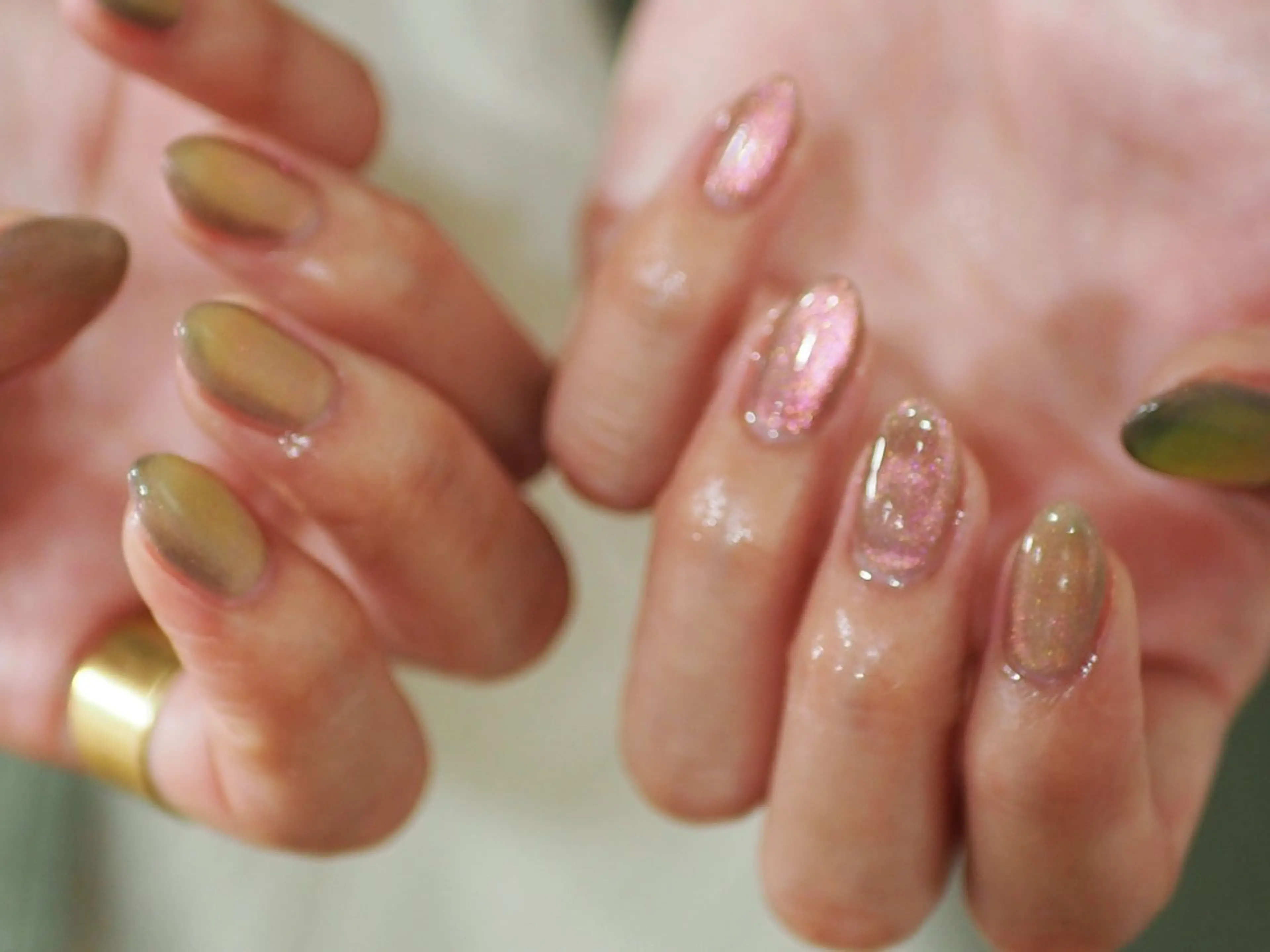 ネイル ジェルネイル パラジェル ハンドネイル tete nailstudioのネイルデザイン