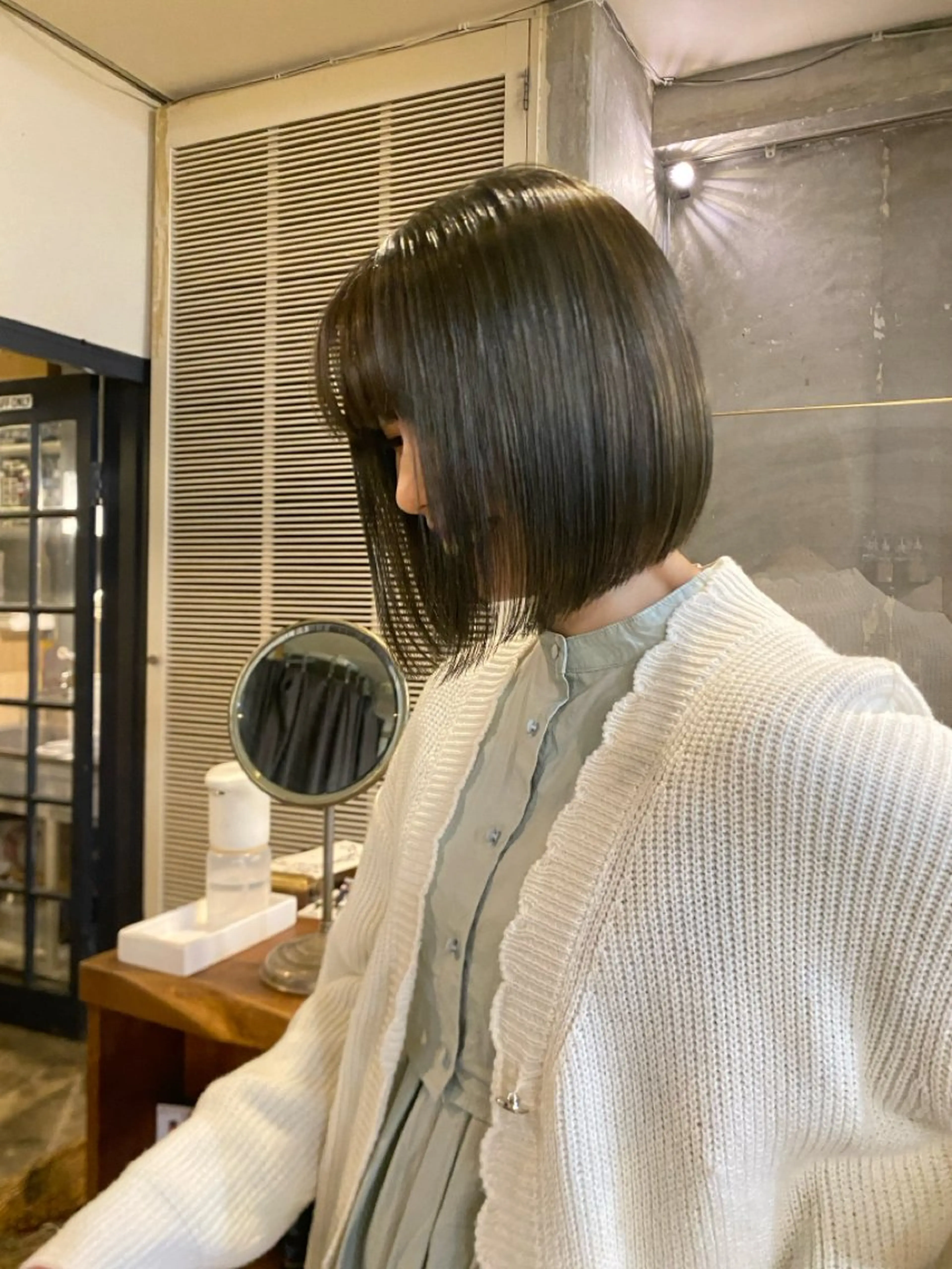 カット＋ワンカラーの写真