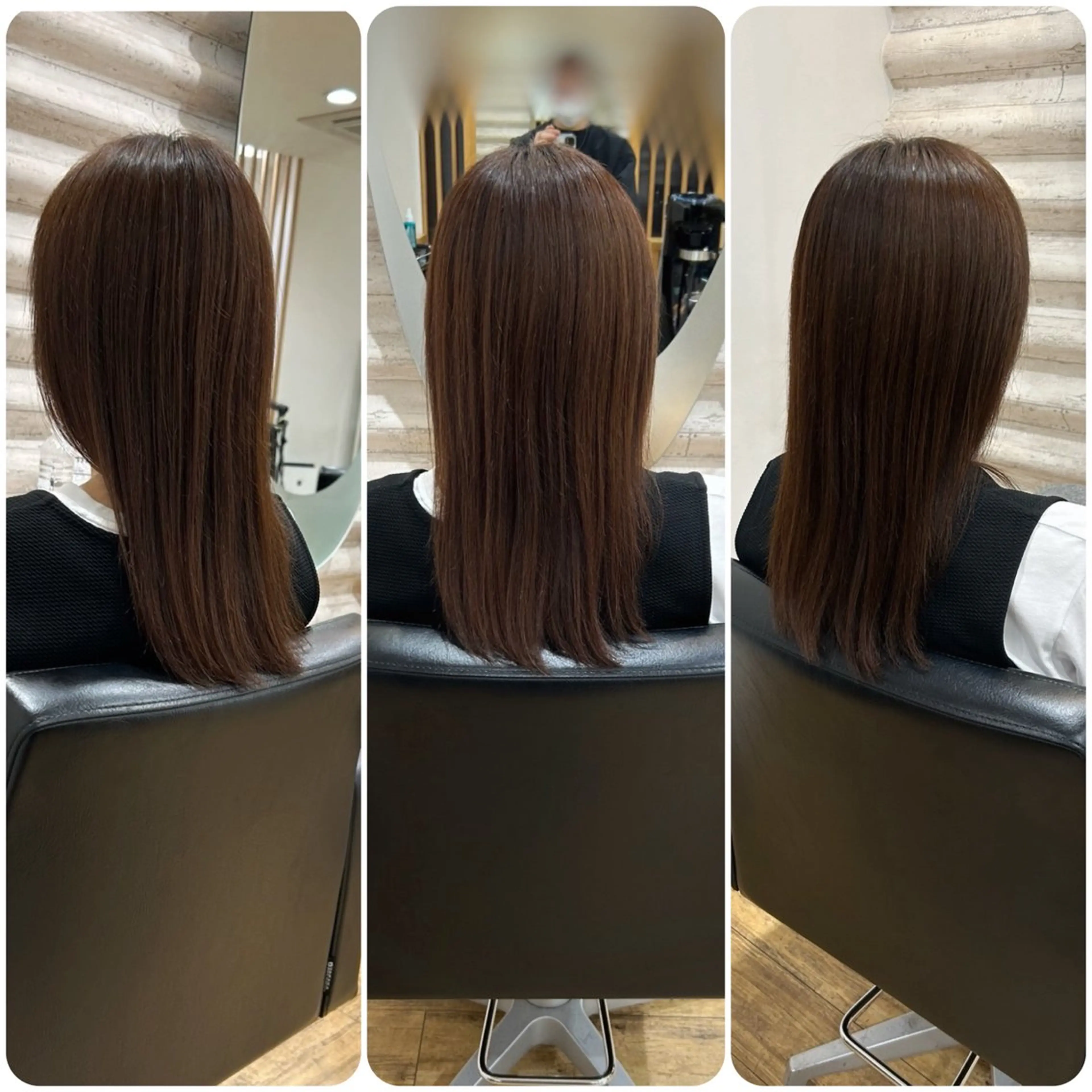 ロング カラー 髪質改善 トリートメント 艶の専門店/髪質改善 ×酸熱カラー/KONのヘアスタイル