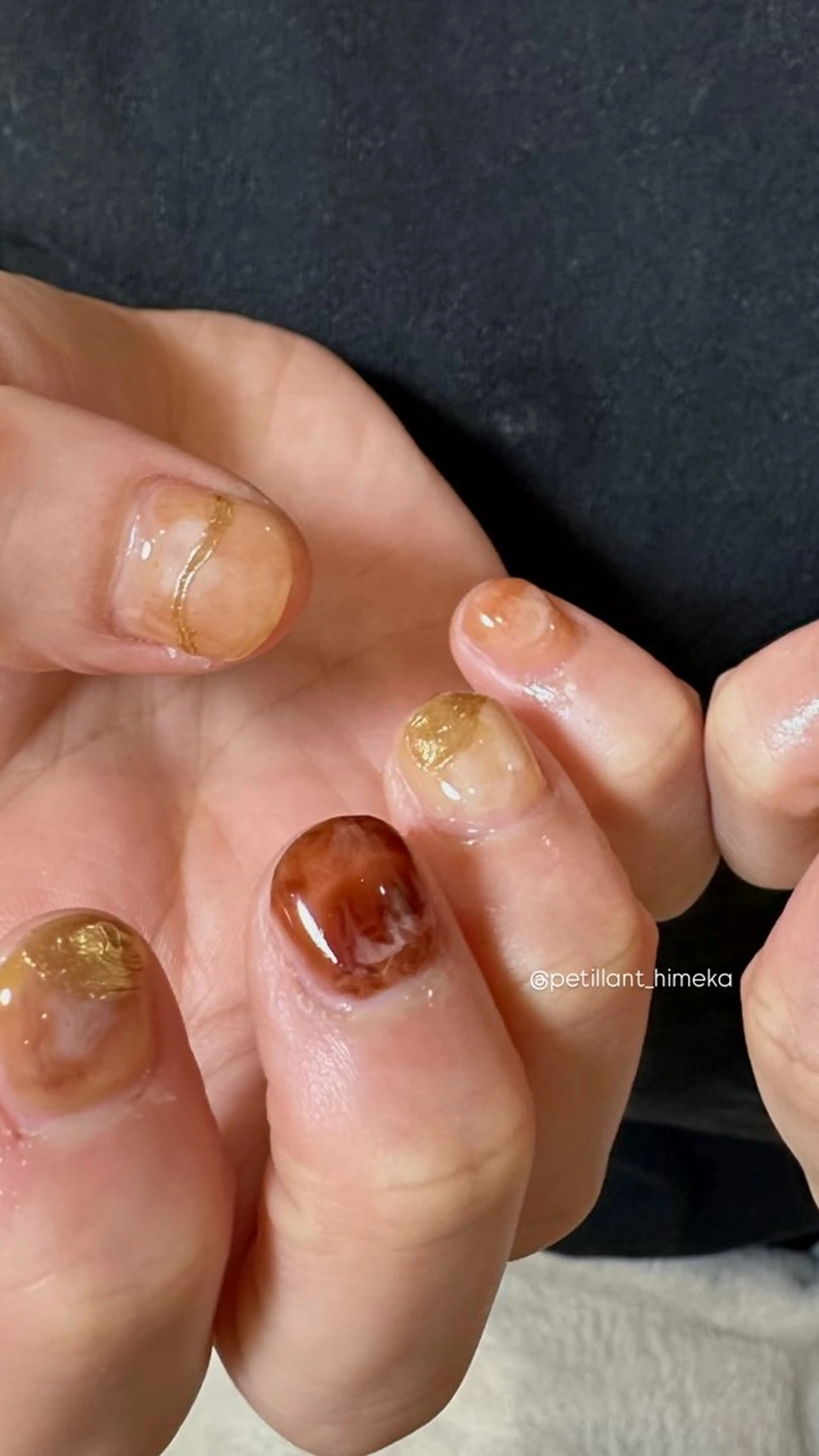 ネイル petillant所属・Petillant HIMEKAのネイルデザイン