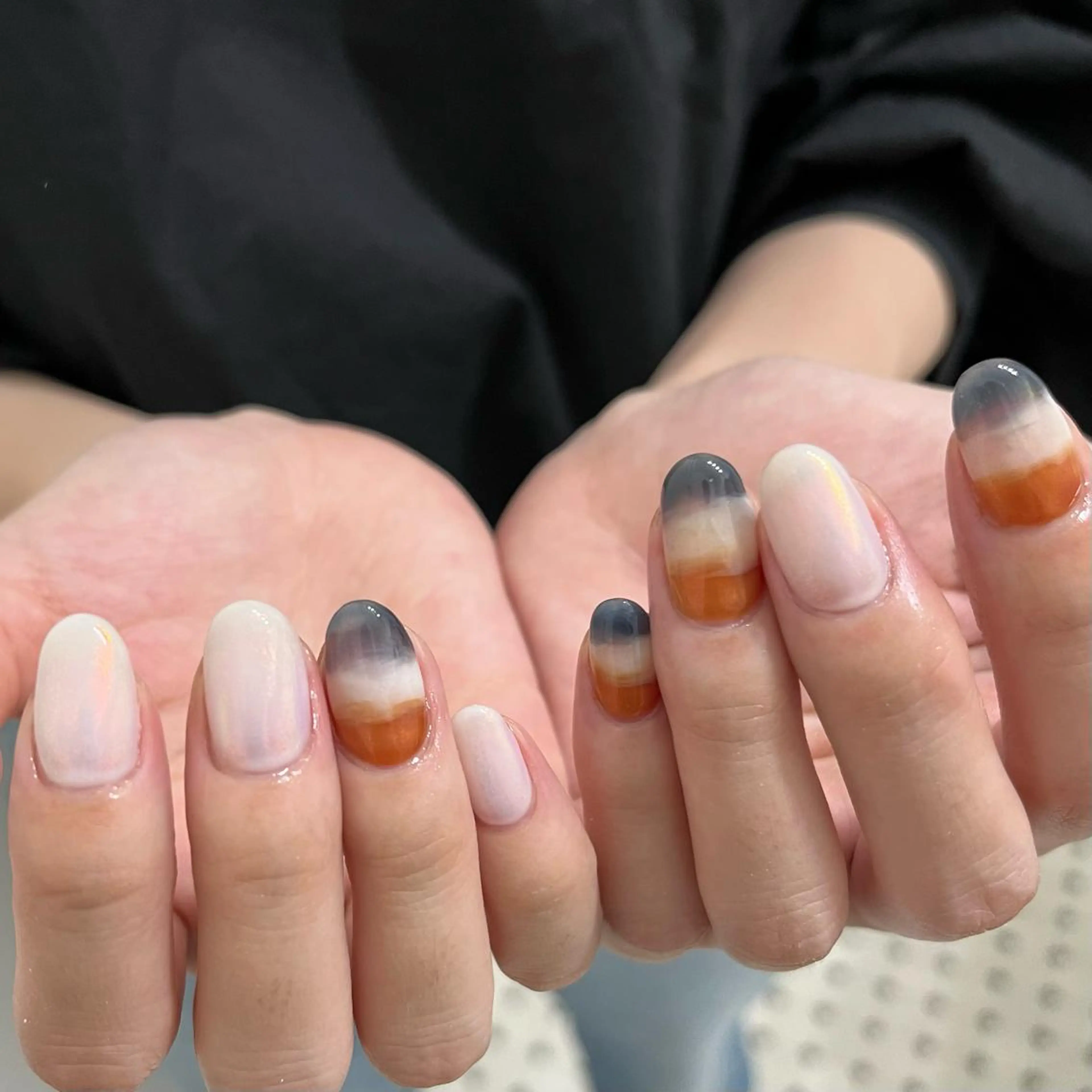 ネイル 持ち込み ハンドネイル nail salon O (en)所属・vegh. nail／阿波座のネイルデザイン