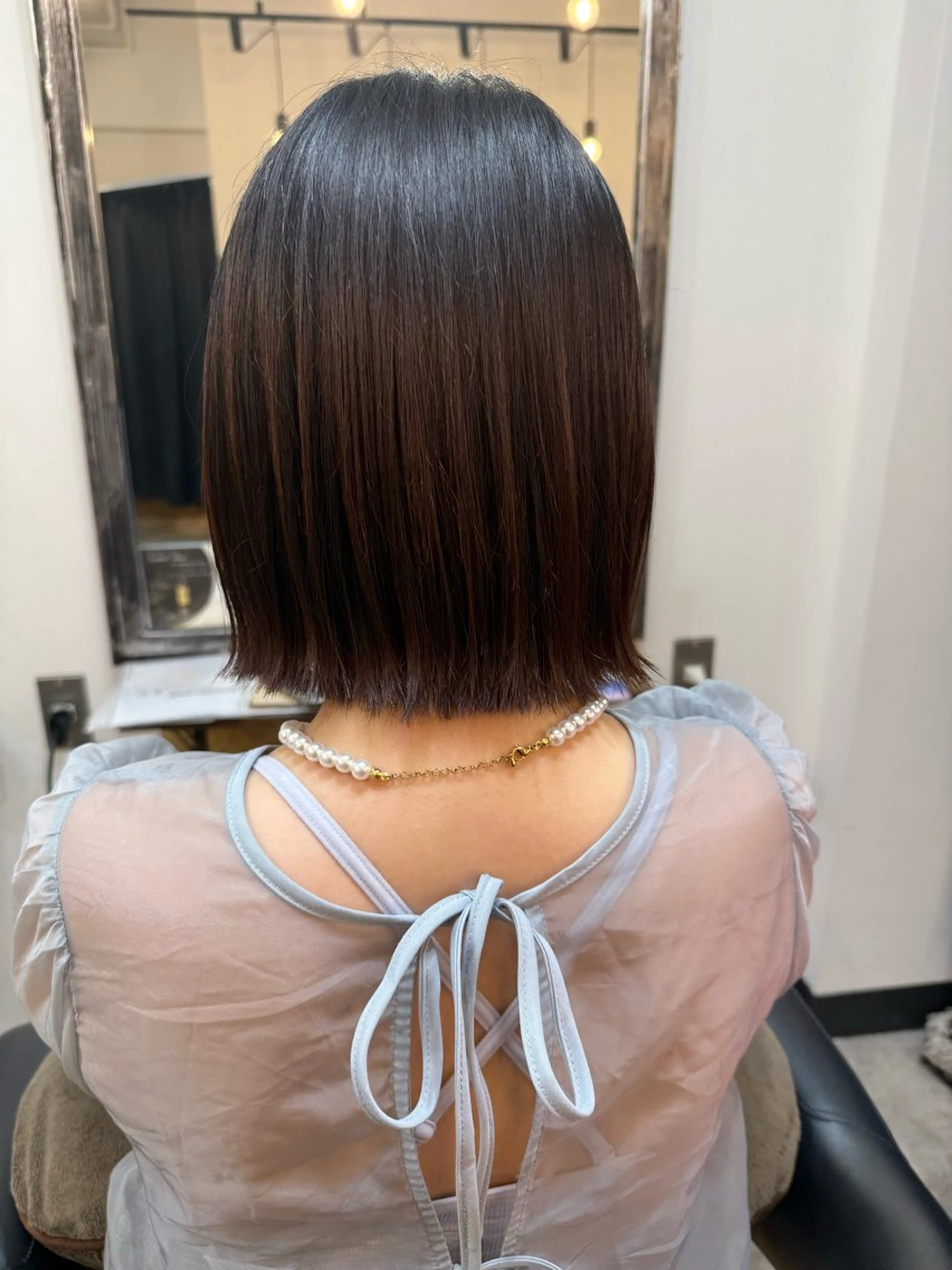 セミロング カラー ヘアアレンジ レディースカット無料 🎀yuikaのマツエク・マツパデザイン