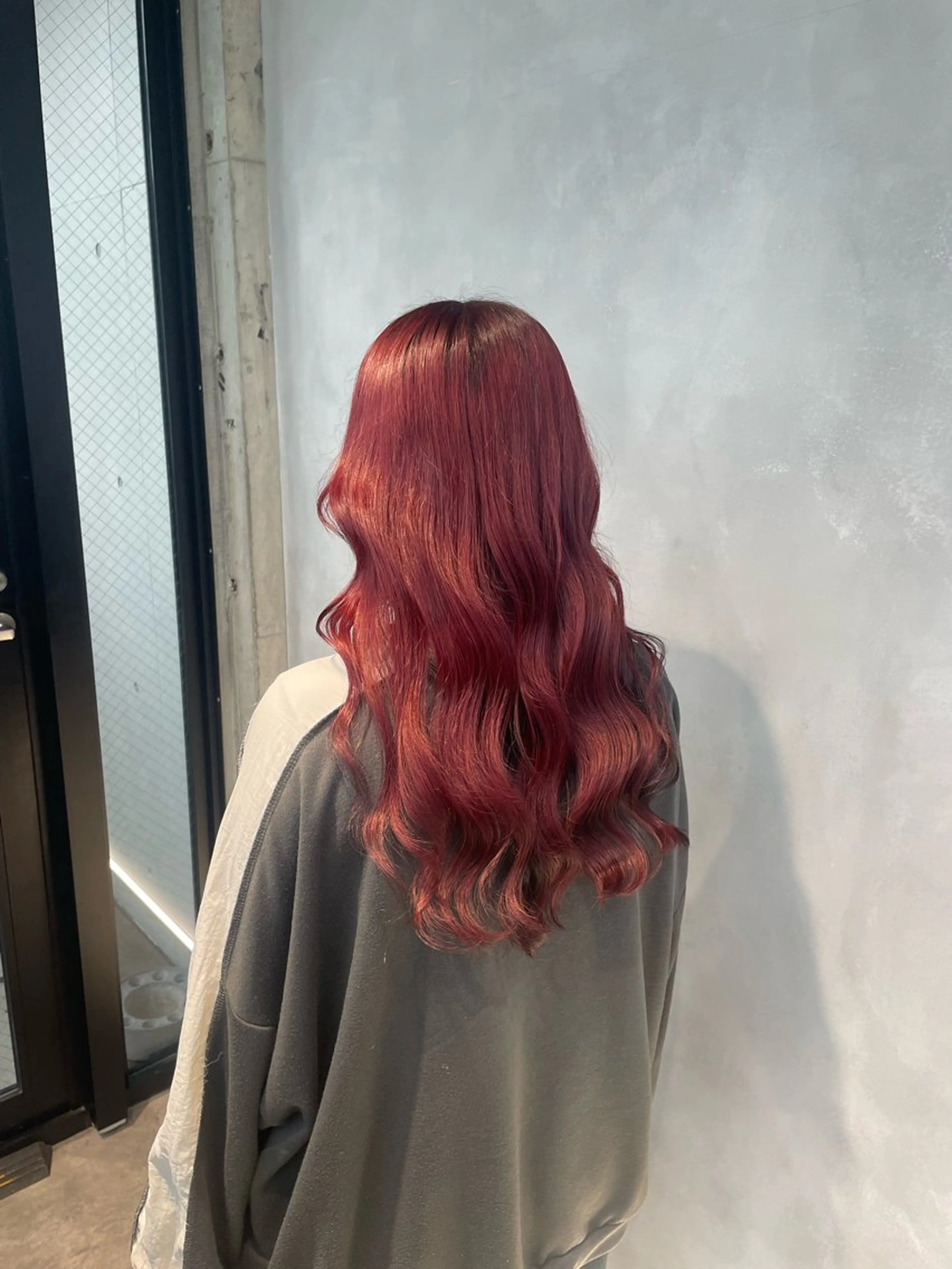 ロング カラー ヘアカラー トリートメント 暖色/ハイトーン/ カラー/HBLのヘアスタイル