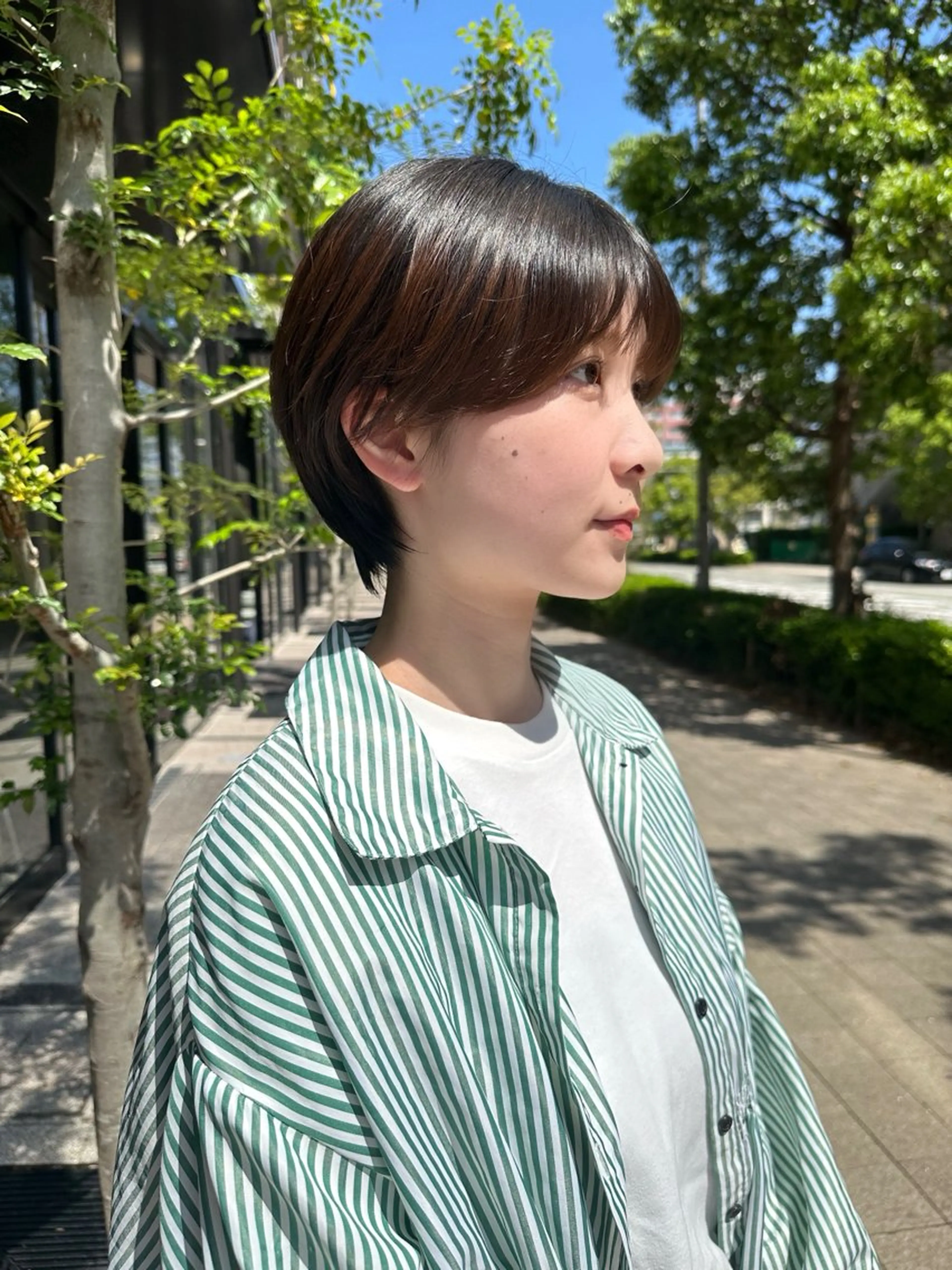 ショート GIEN 西宮ガーデンズプラス所属・中尾 碧斗のヘアスタイル