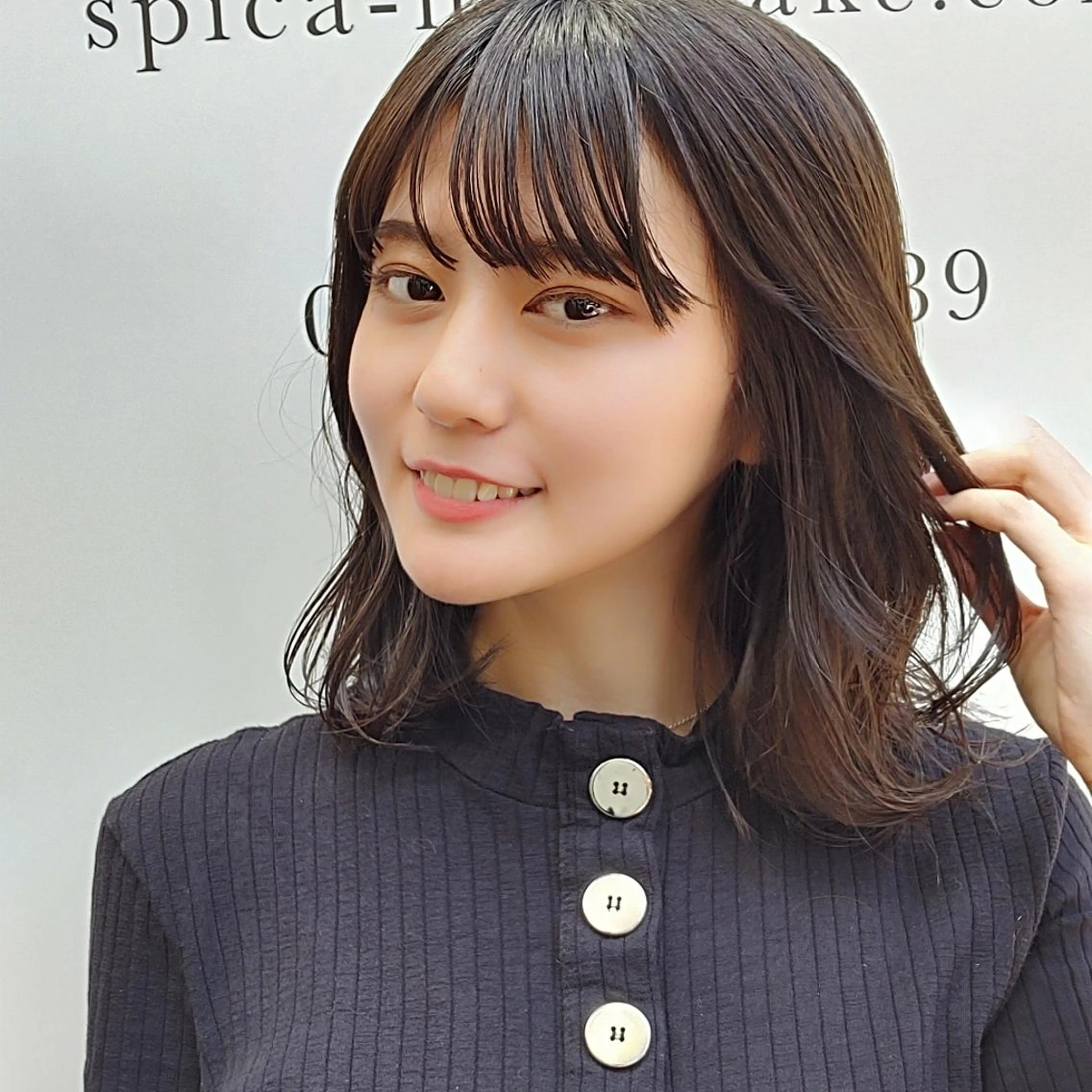 ミディアム トリートメント ハネエクステ表参道/ 羽エクステSpicaのヘアスタイル