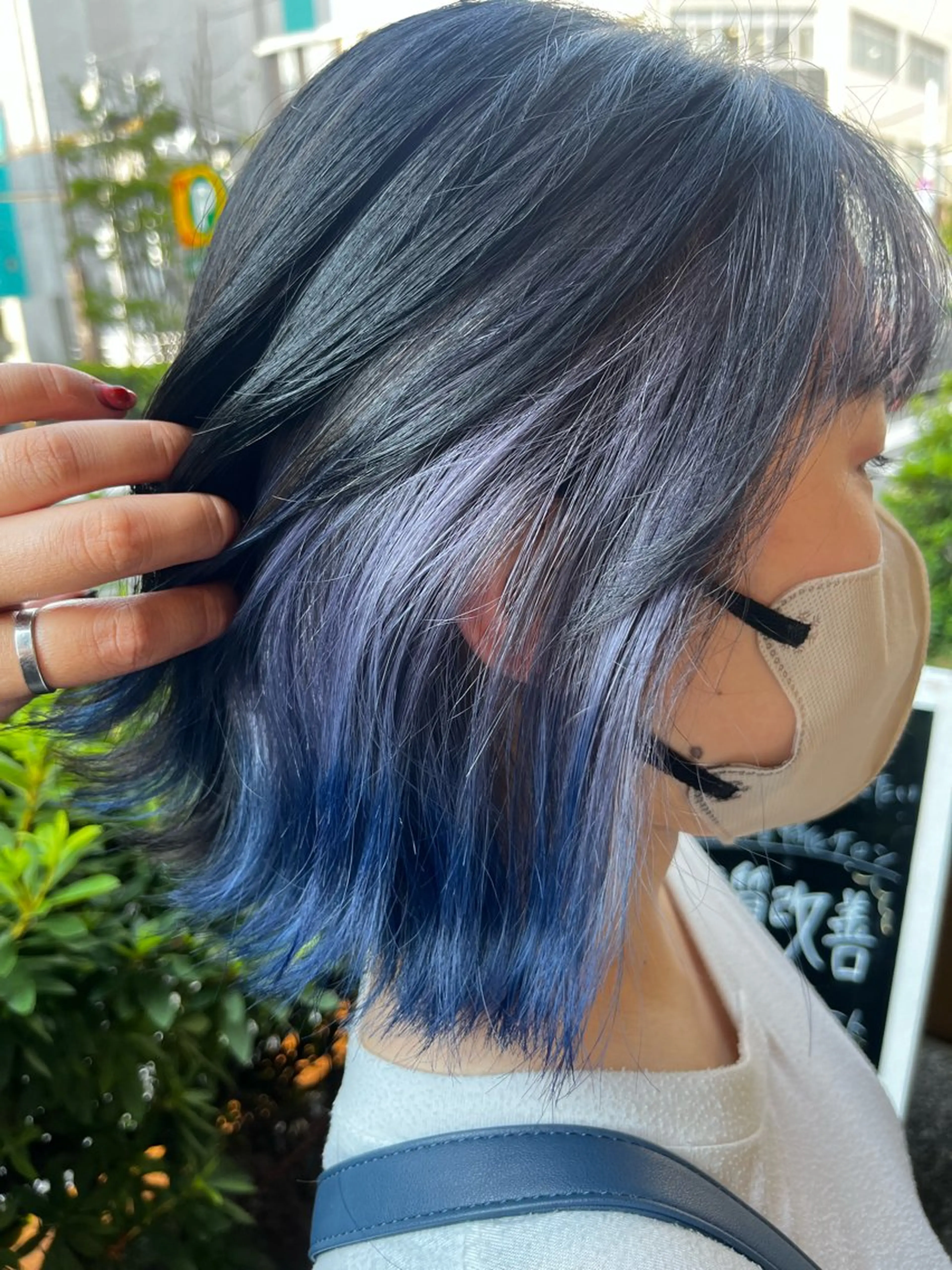 ミディアム カラー ヘアカラー トリートメント 🫧透明感カラー🫧 マヤのヘアスタイル
