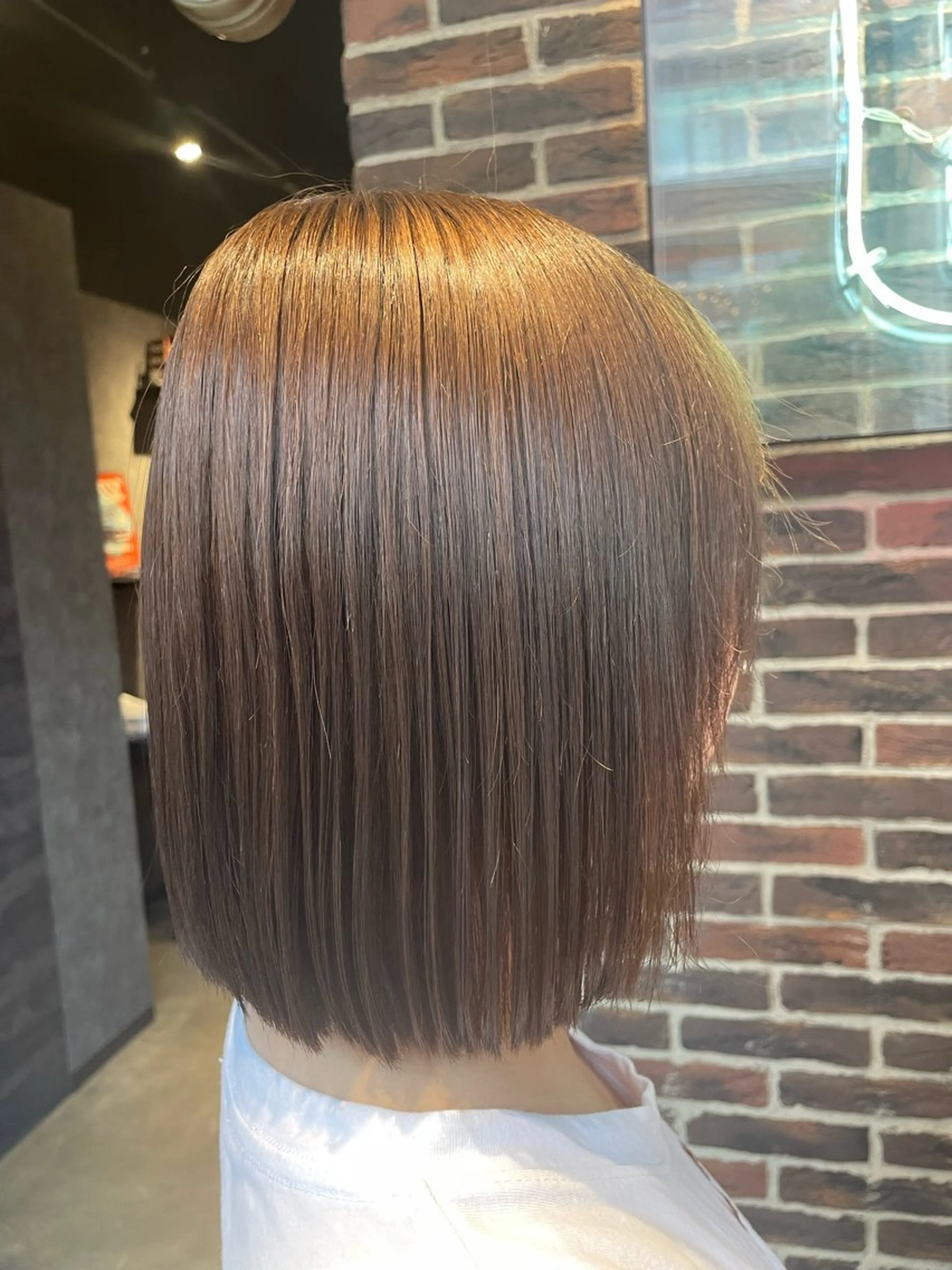 ショート カット 縮毛矯正 トリートメント Hair salon 6所属・照井 奈保子のヘアスタイル