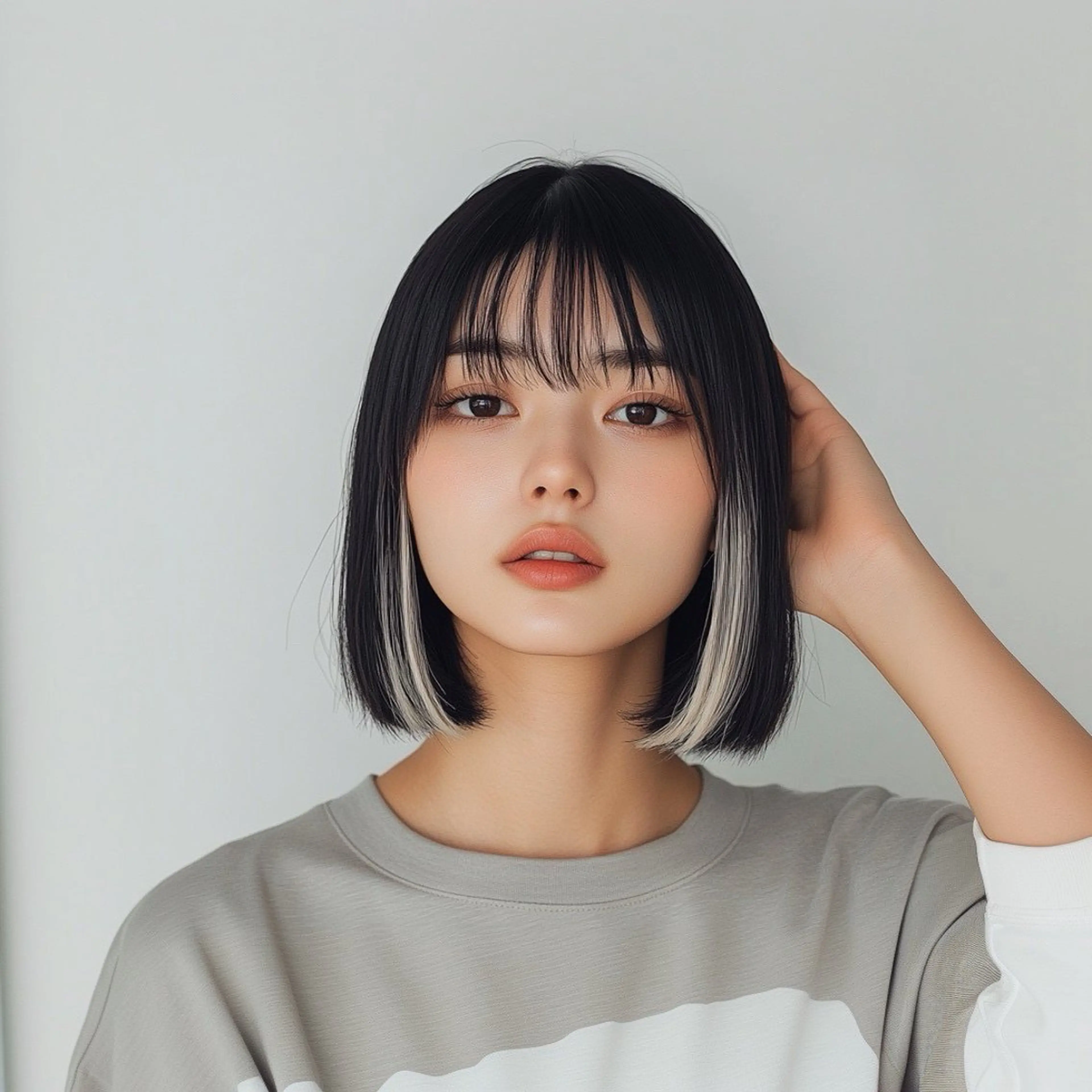 ミディアム HANABUSA days所属・HANABUSA ヤスキ/カラーリストのヘアスタイル